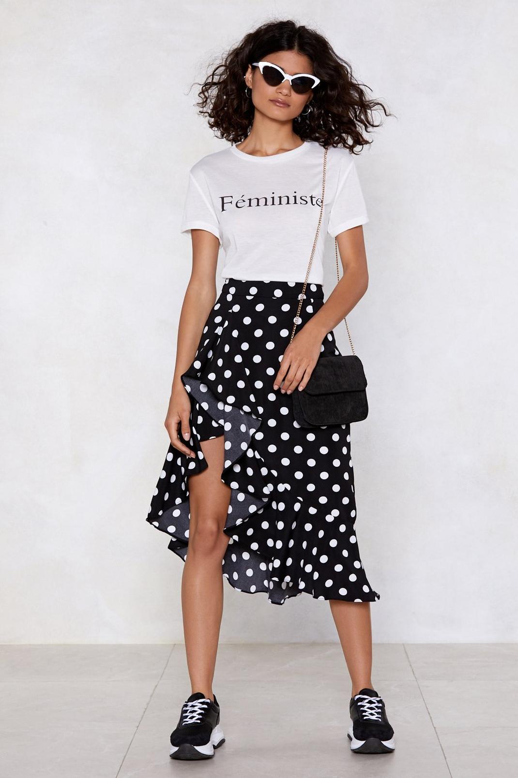 What's Love Dot to Do With It Polka Dot Skirt image number 1