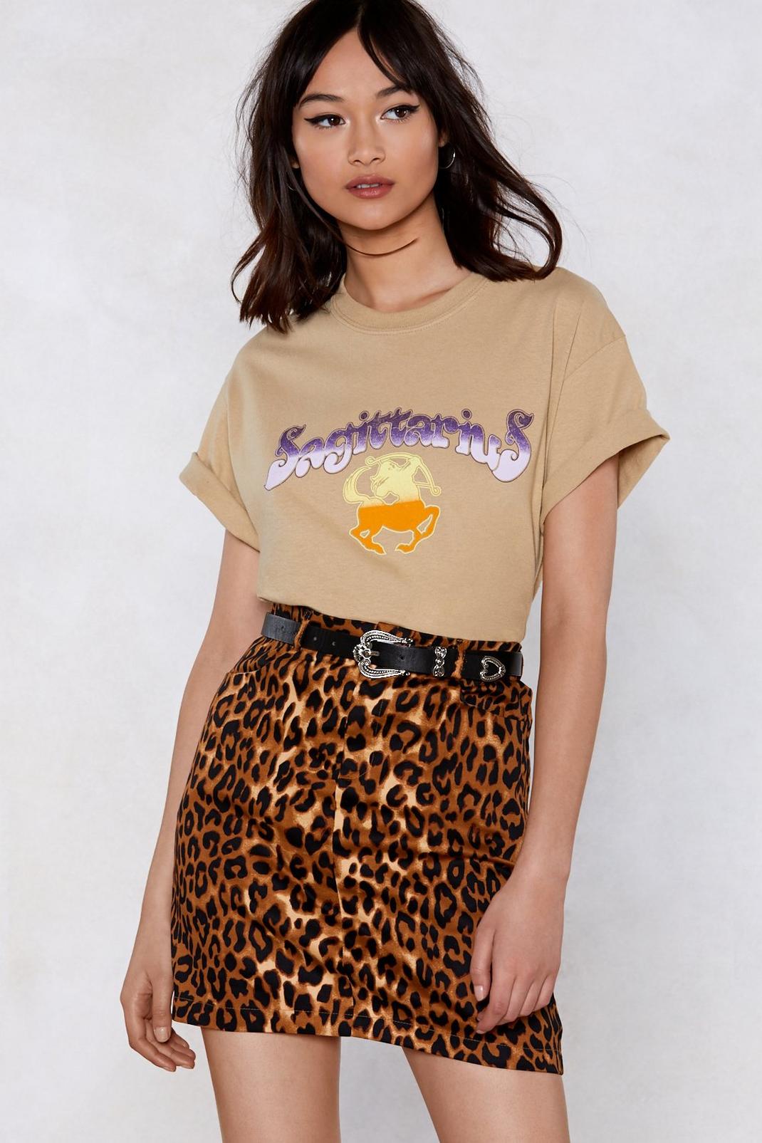 Animal Instincts Leopard Skirt image number 1