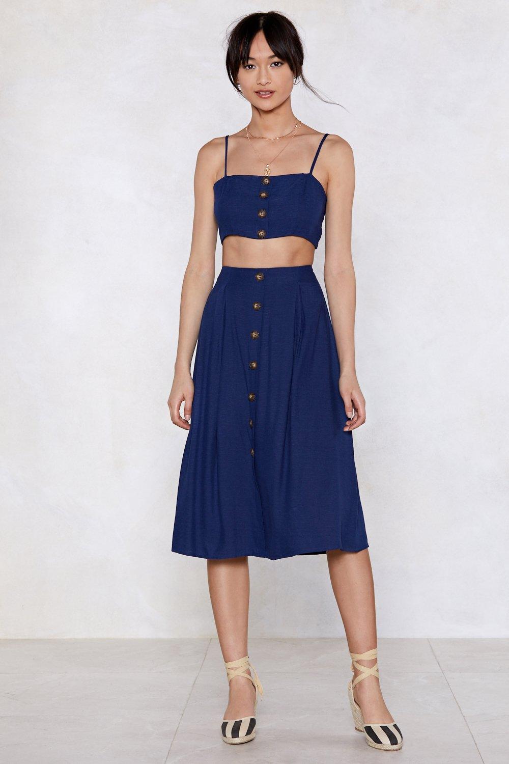 formal crop top