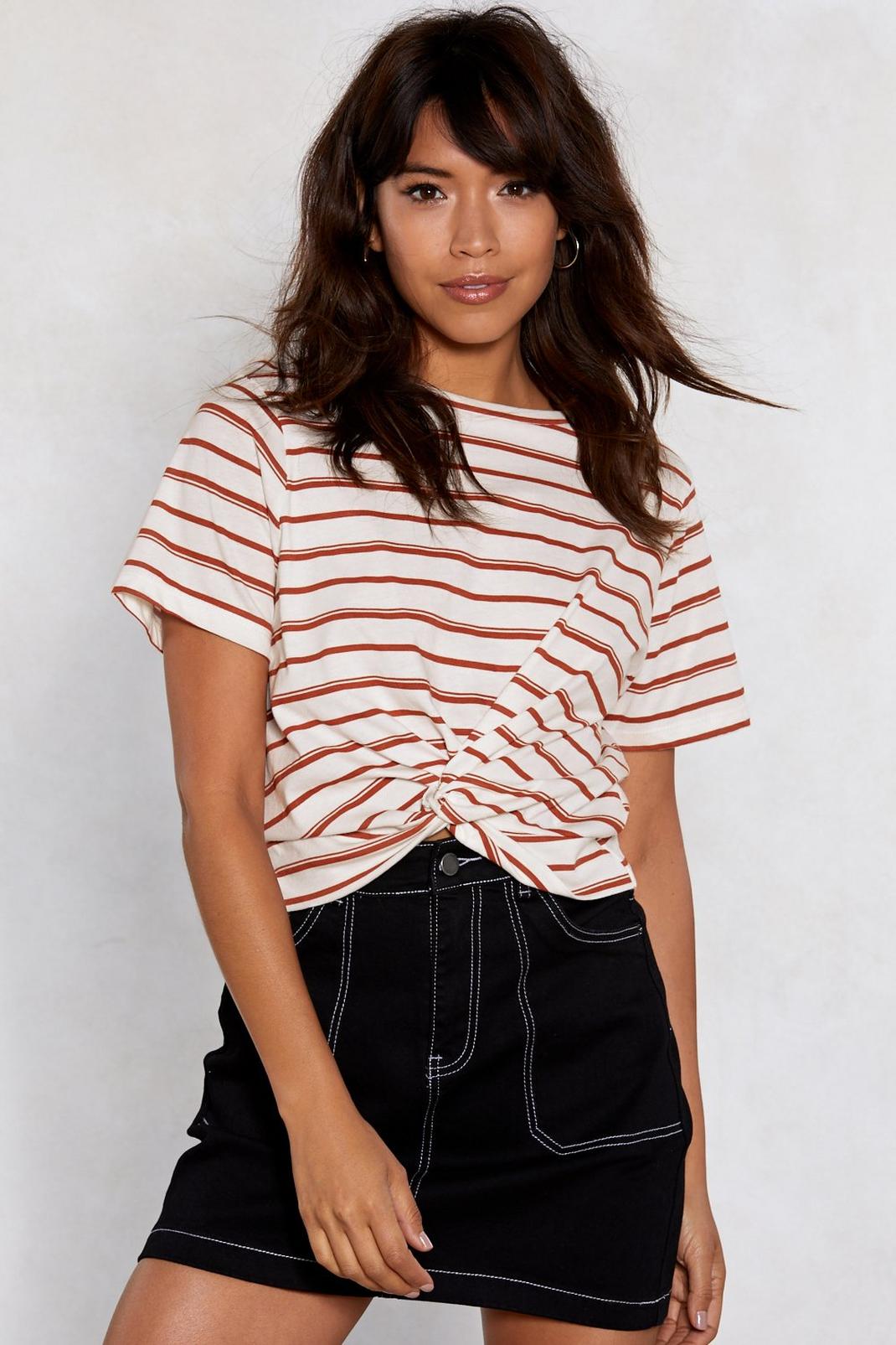 Party Line Striped Tee image number 1