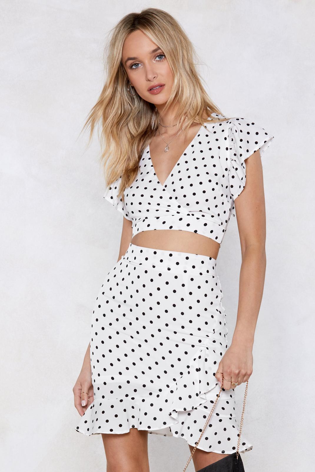 It's Getting Dot in Here Polka Dot Skirt image number 1