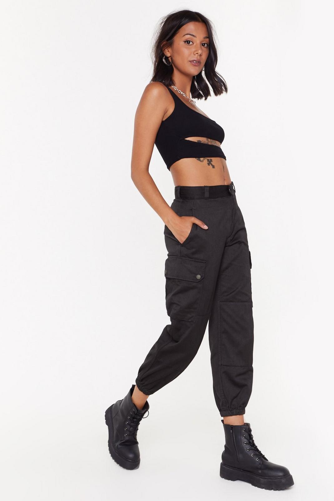 Vintage Mid Rise Cargo Trousers | Nasty Gal