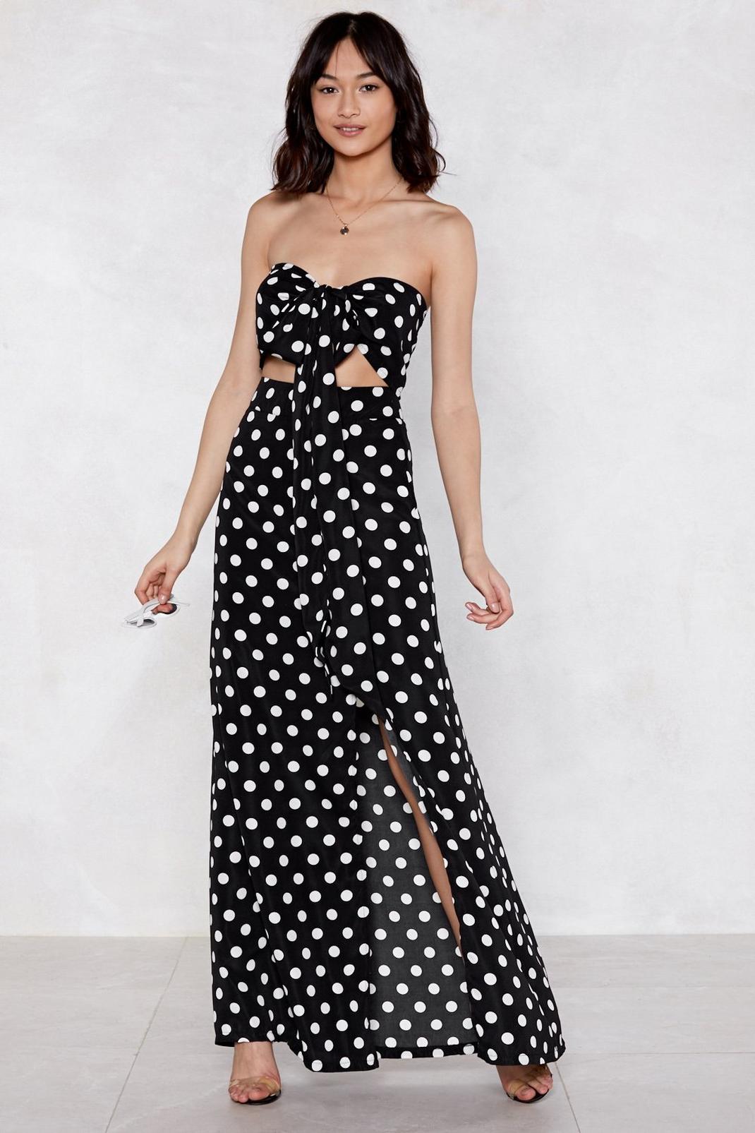 Spot Right Now Polka Dot Top and Skirt image number 1