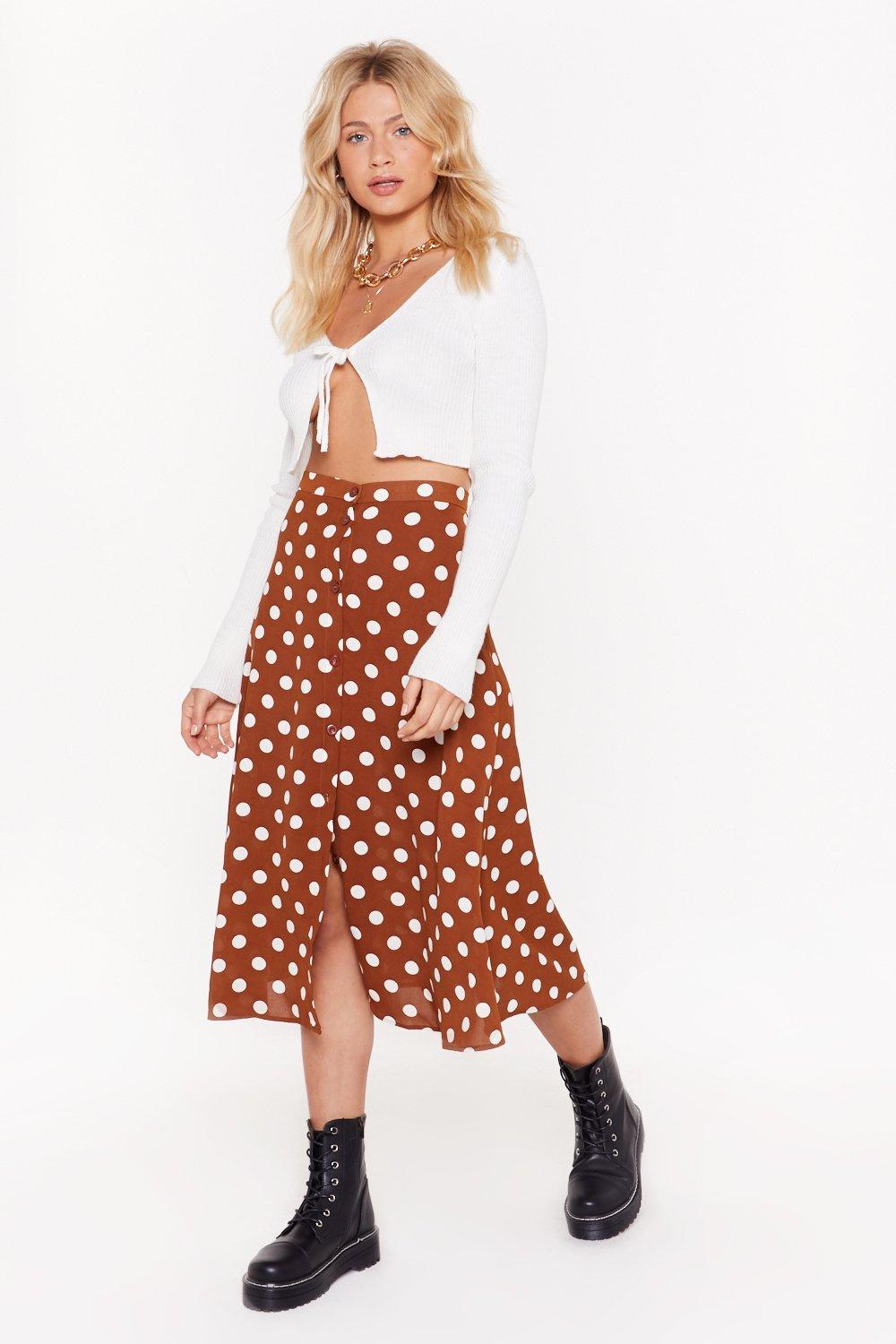 nasty gal polka dot