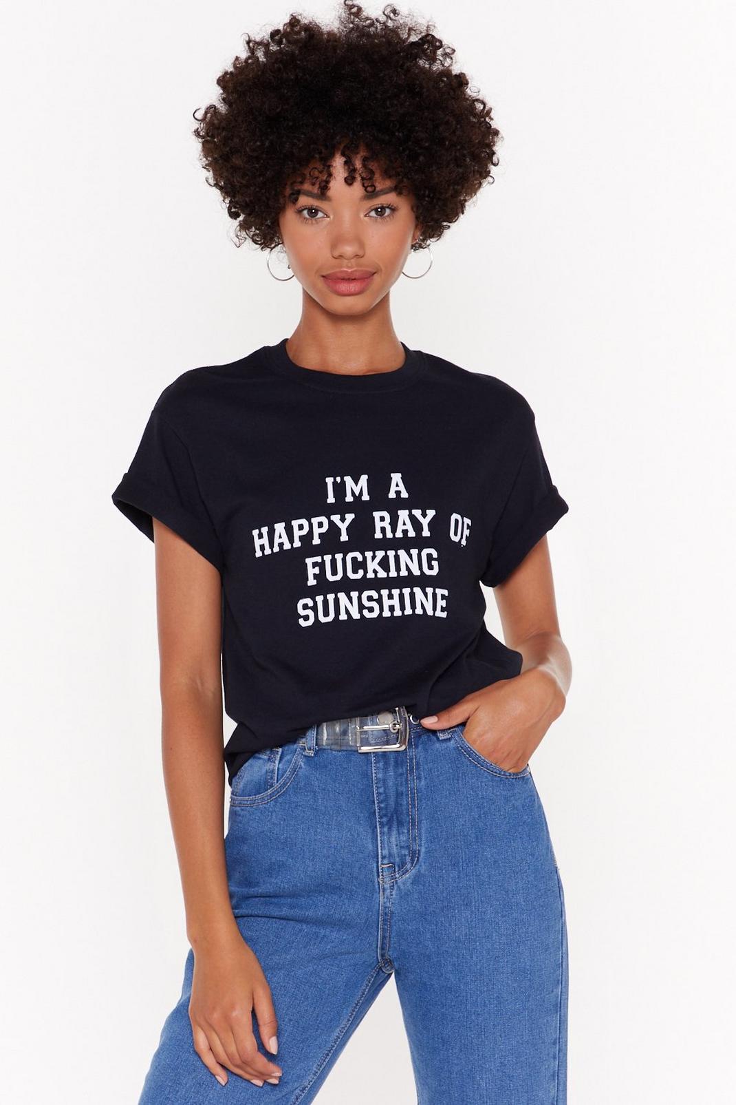 T-shirt à imprimé graphique Ray of Fucking Sunshine image number 1