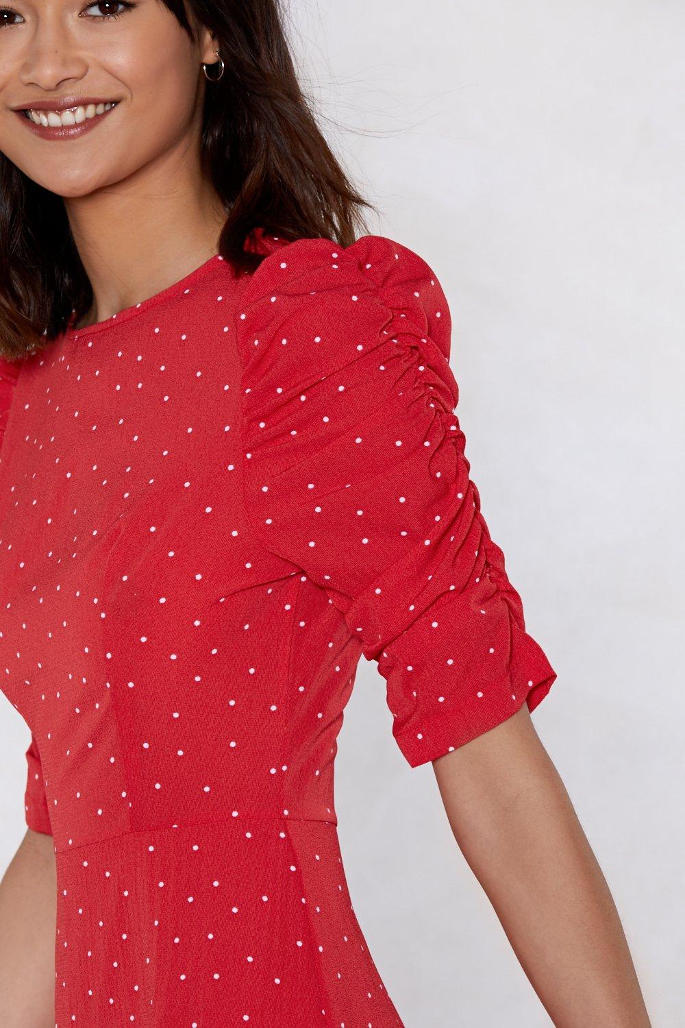 Dot Stuff Polka Dot Dress