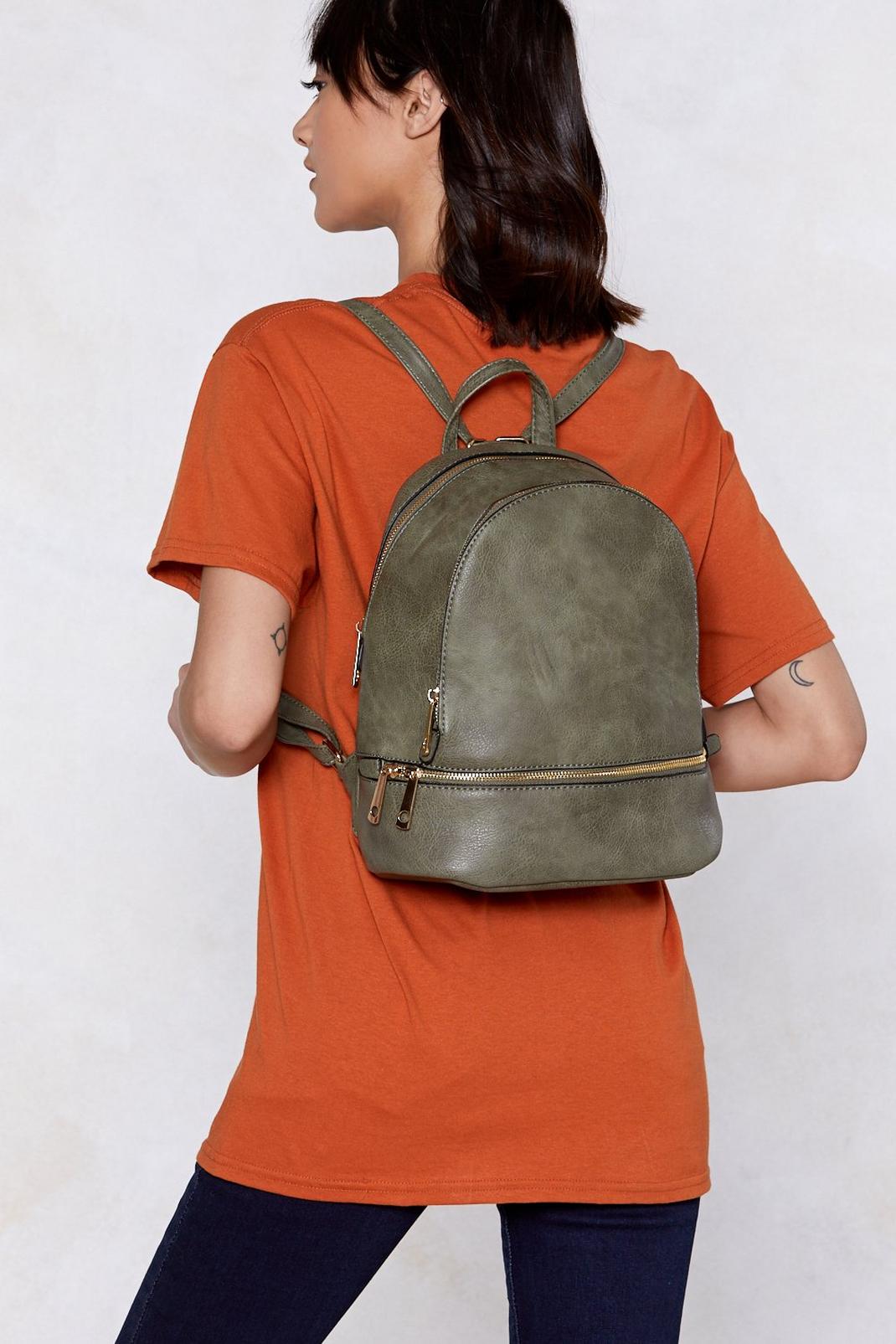 WANT Don't Look Back Faux Leather Backpack image number 1
