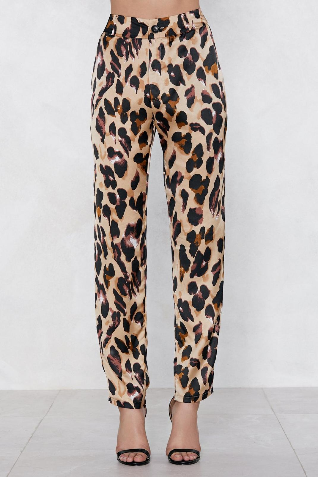 166 So Fierce Leopard Trousers image number 2