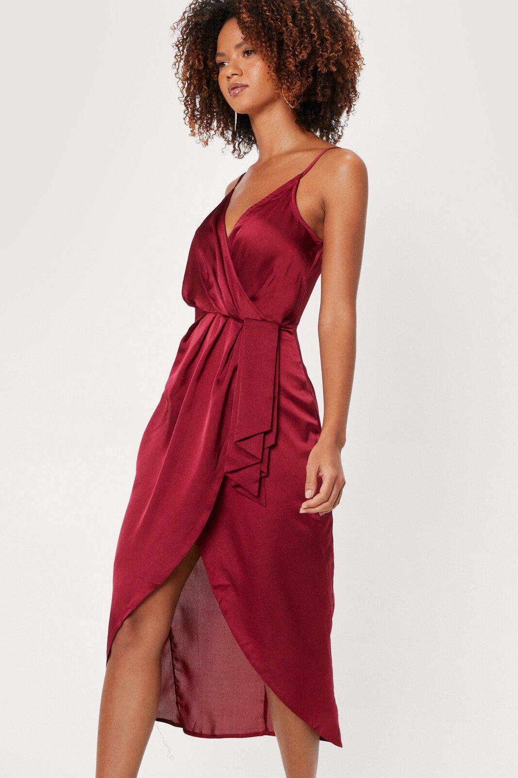 Nasty gal hotsell wrap dress