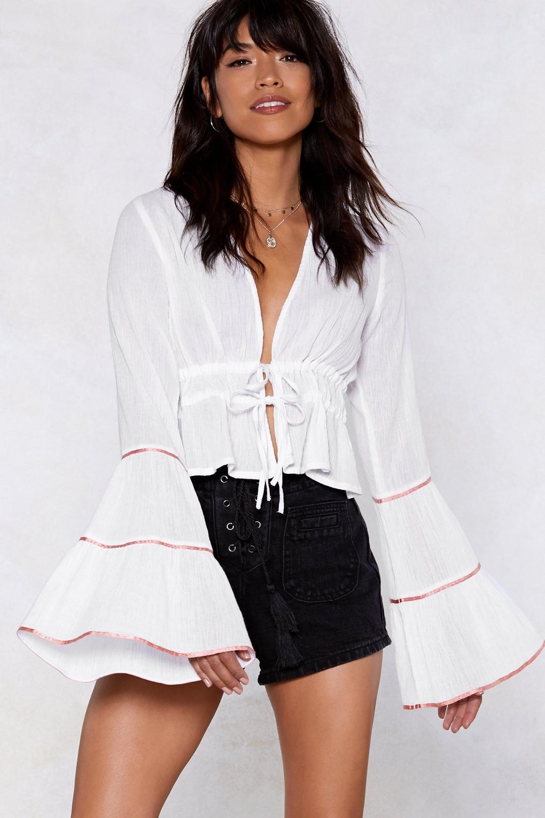 Ring My Bell Sleeves Blouse image number 1