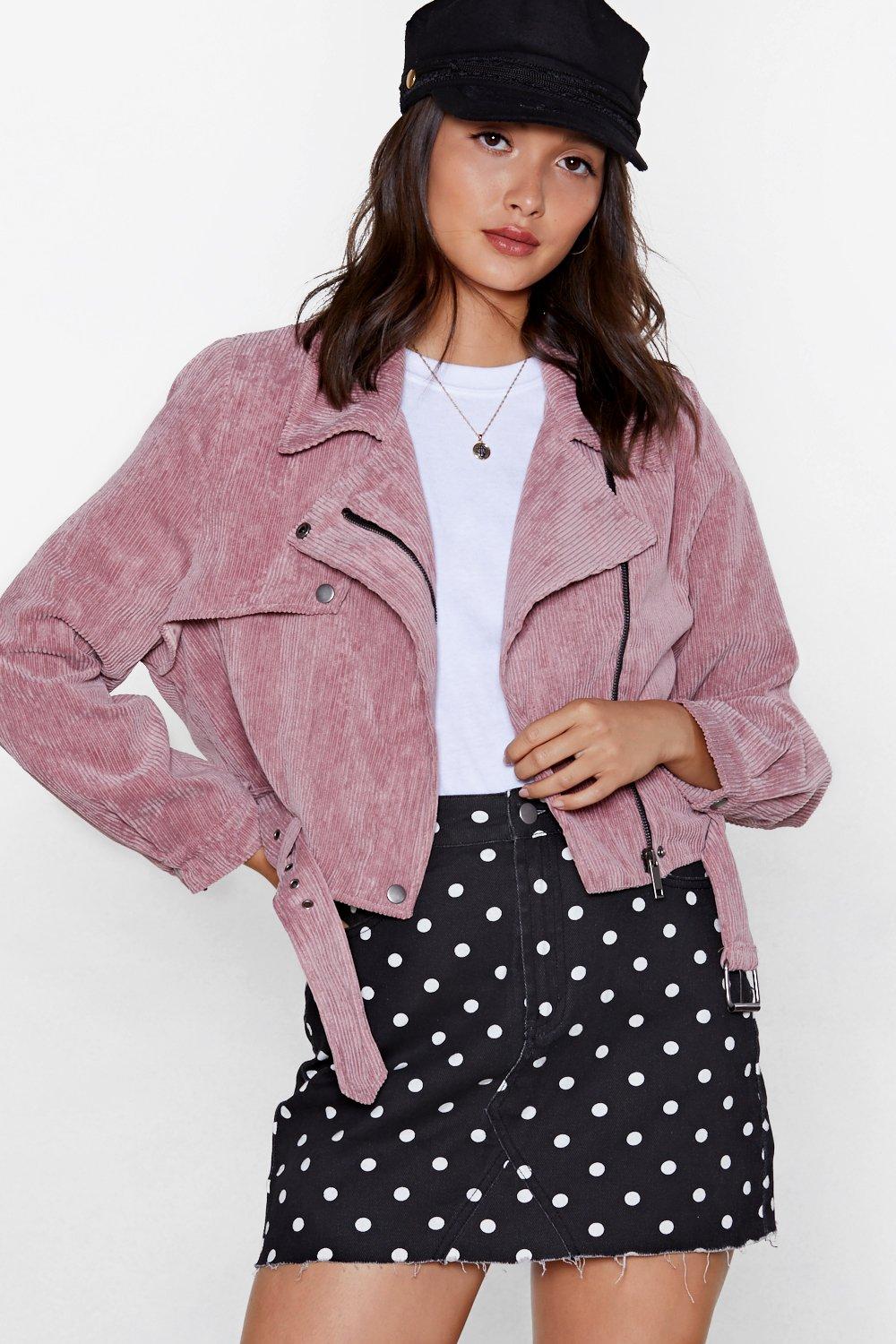 nasty gal cord jacket