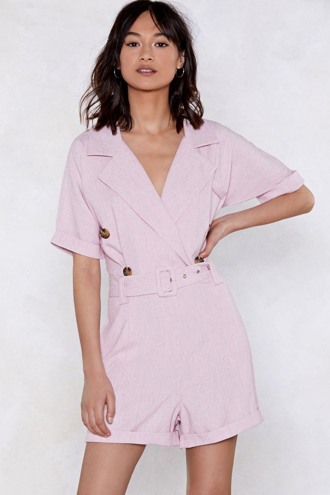 You Belt My Heart Tailored Playsuit image number 1