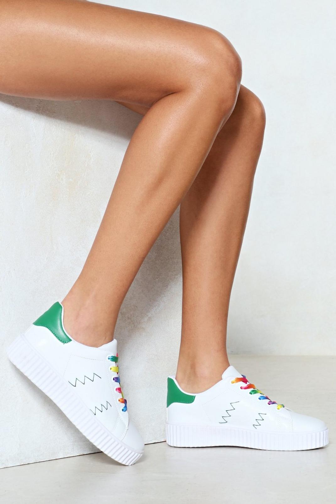 173 With Flyin' Colors Rainbow Sneaker image number 1