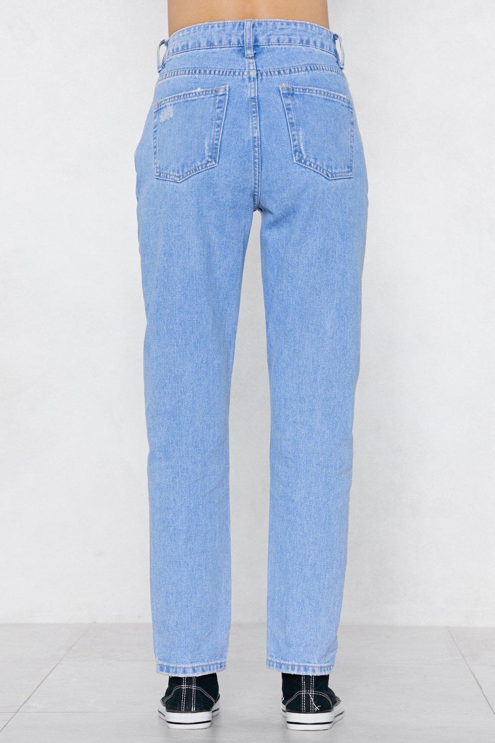 Mom jeans from cheap the back