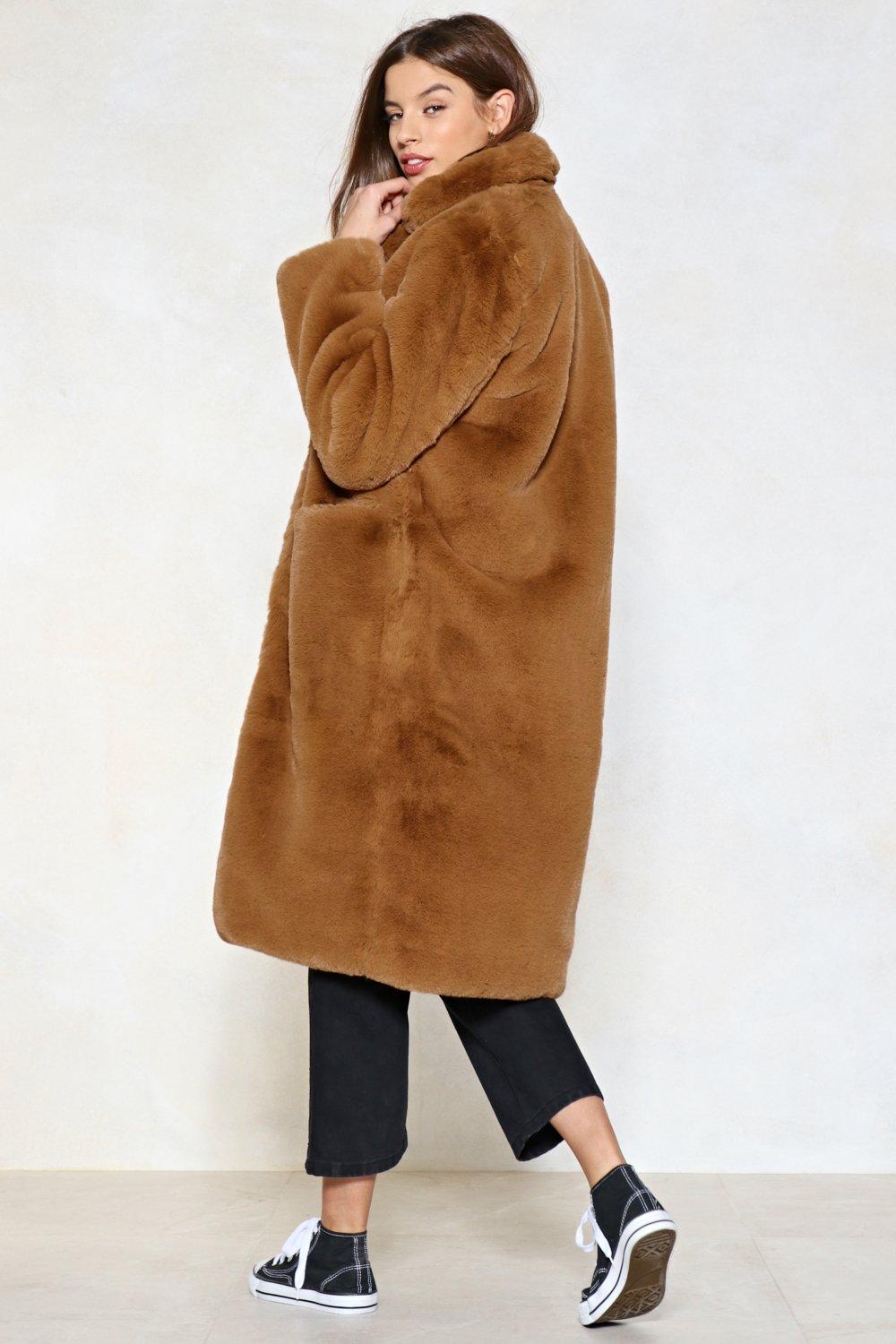 Nasty gal faux fur best sale