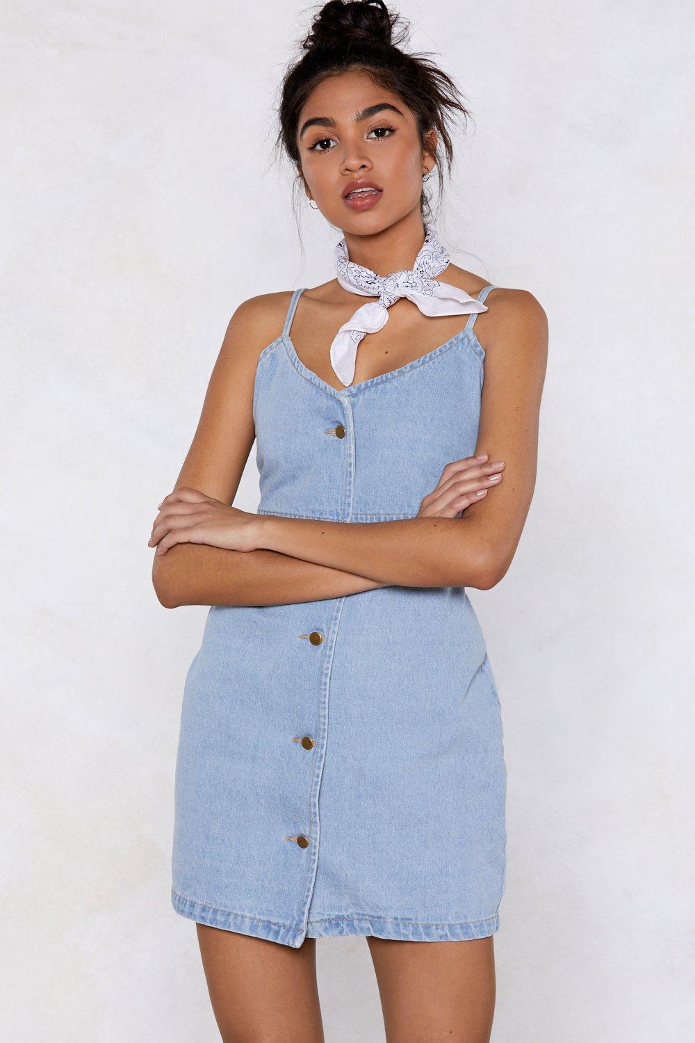 Nasty gal shop denim dress