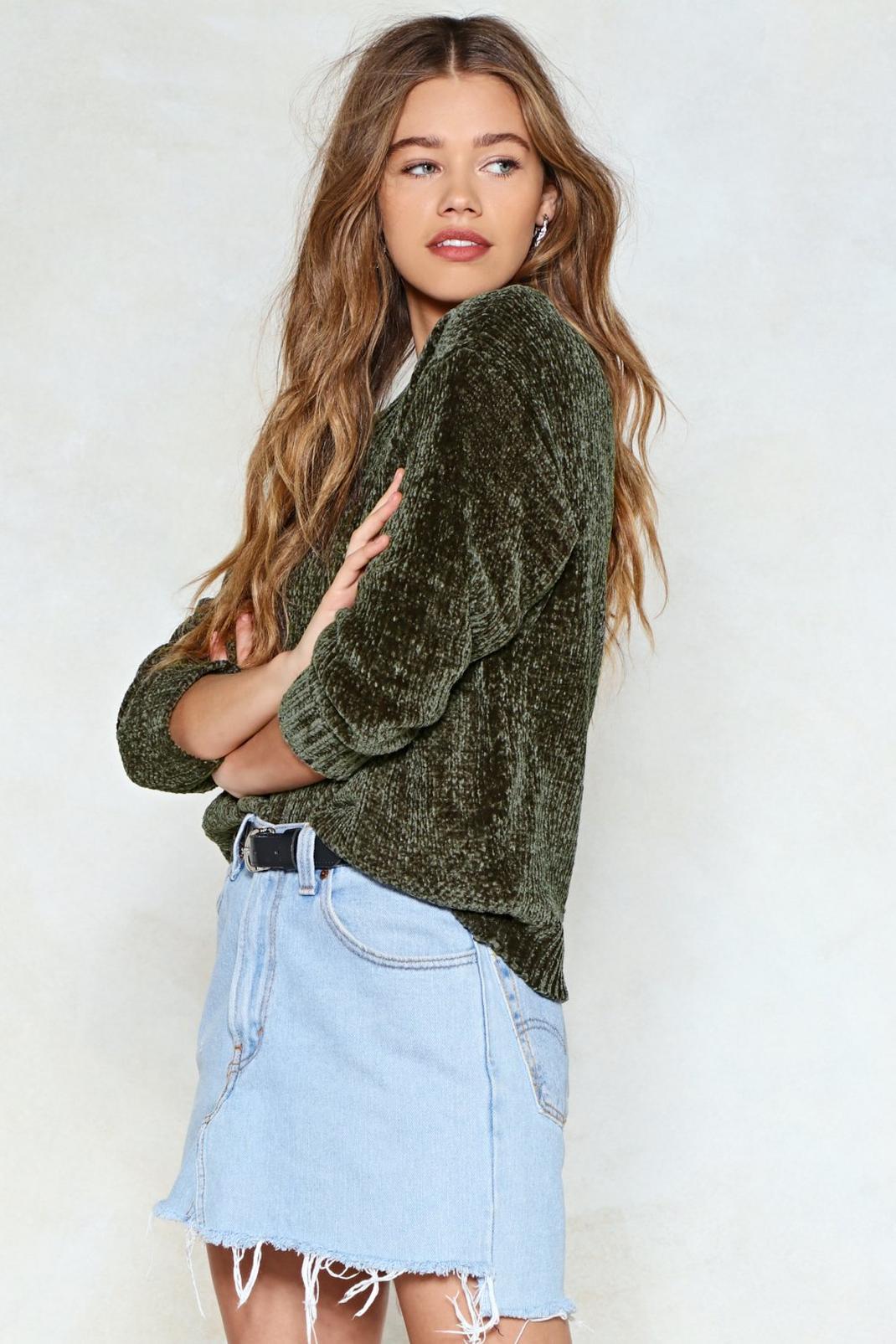Knit Doesn't Matter Chenille Sweater | Nasty Gal
