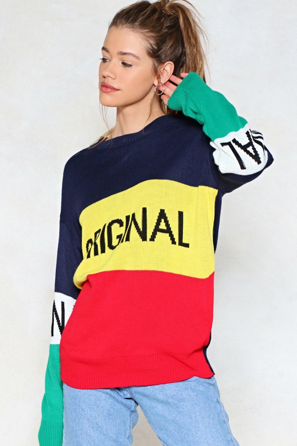 The Original Babe Sweater Nasty Gal