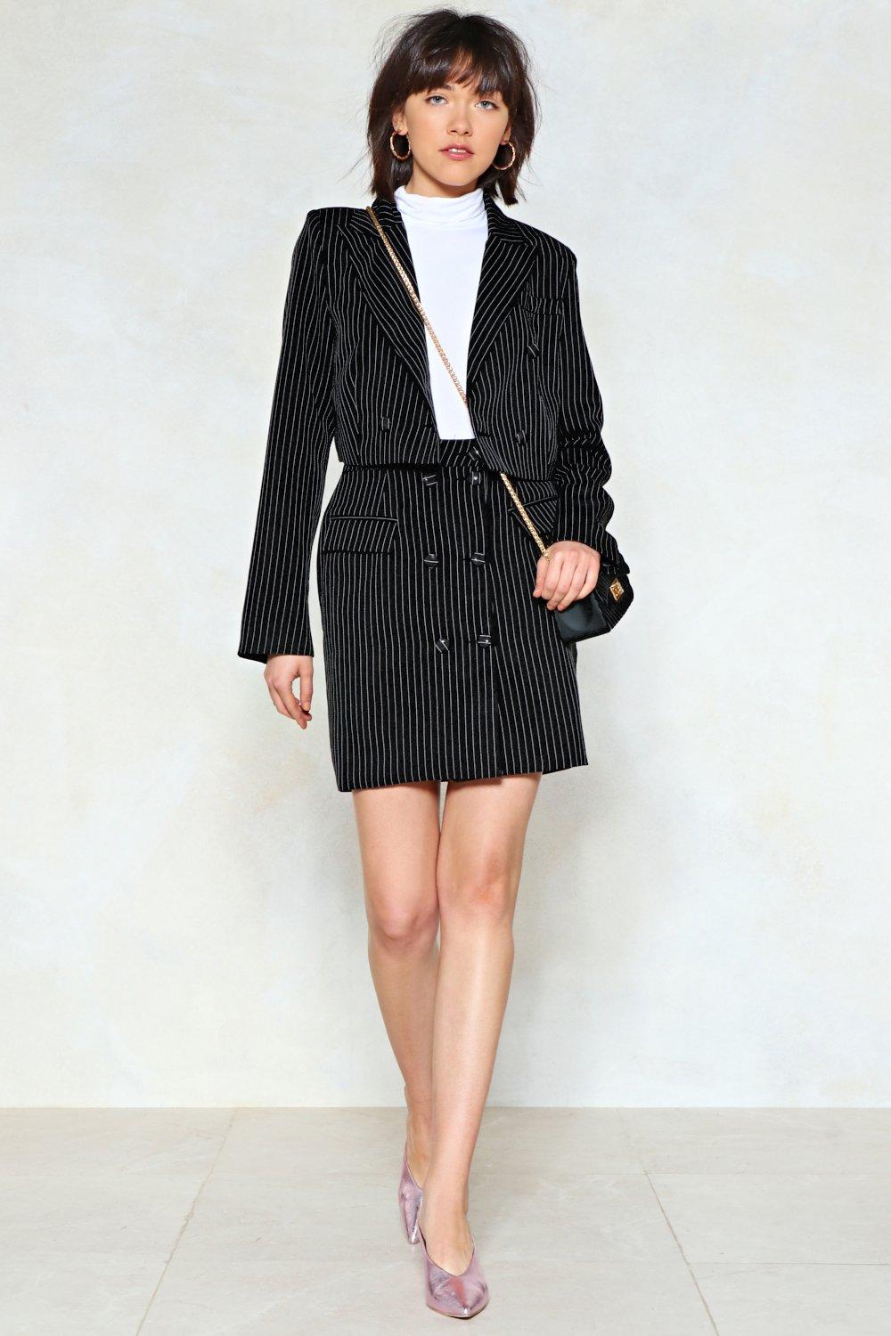 Business blazer and hot sale skirt set