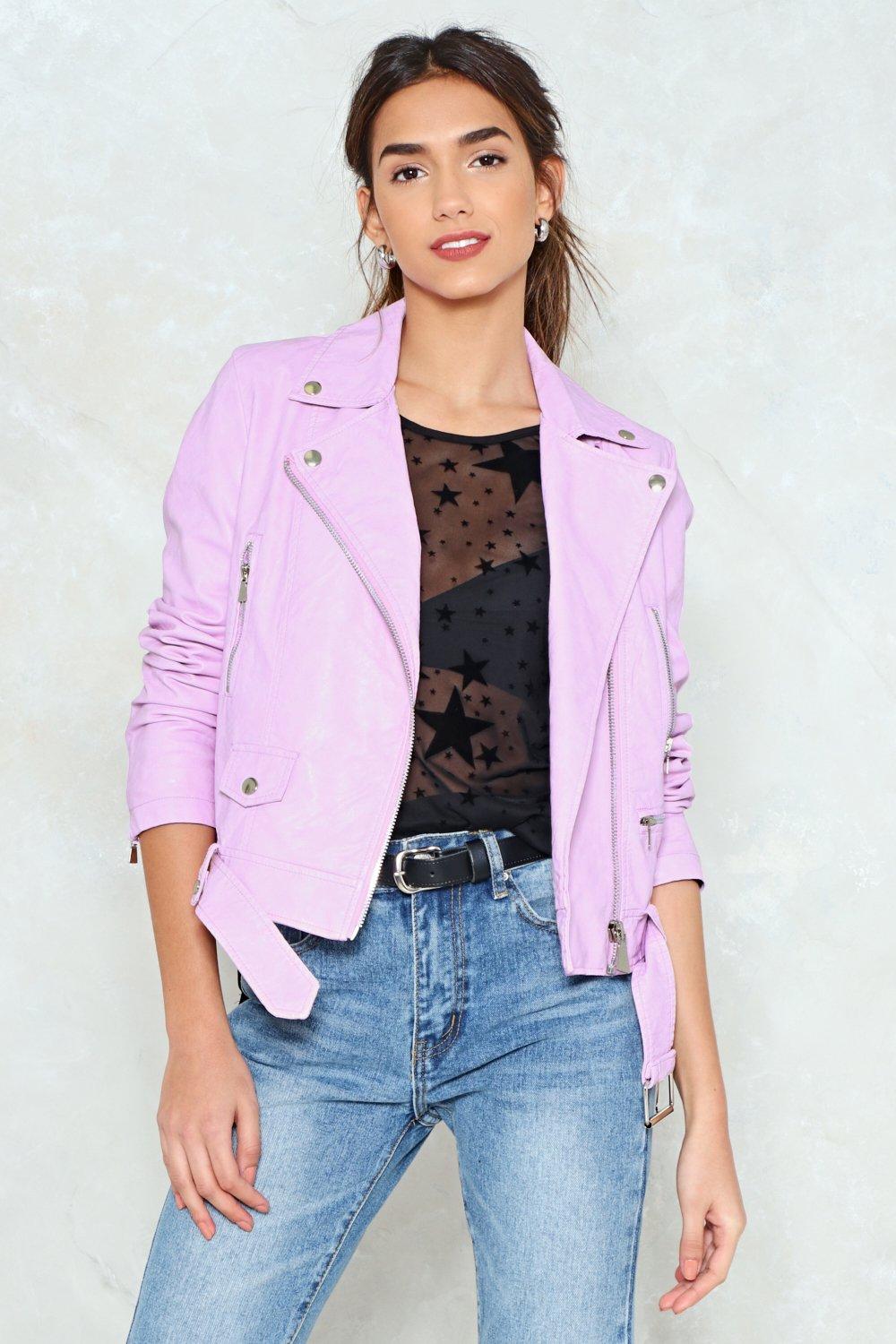 lilac jacket