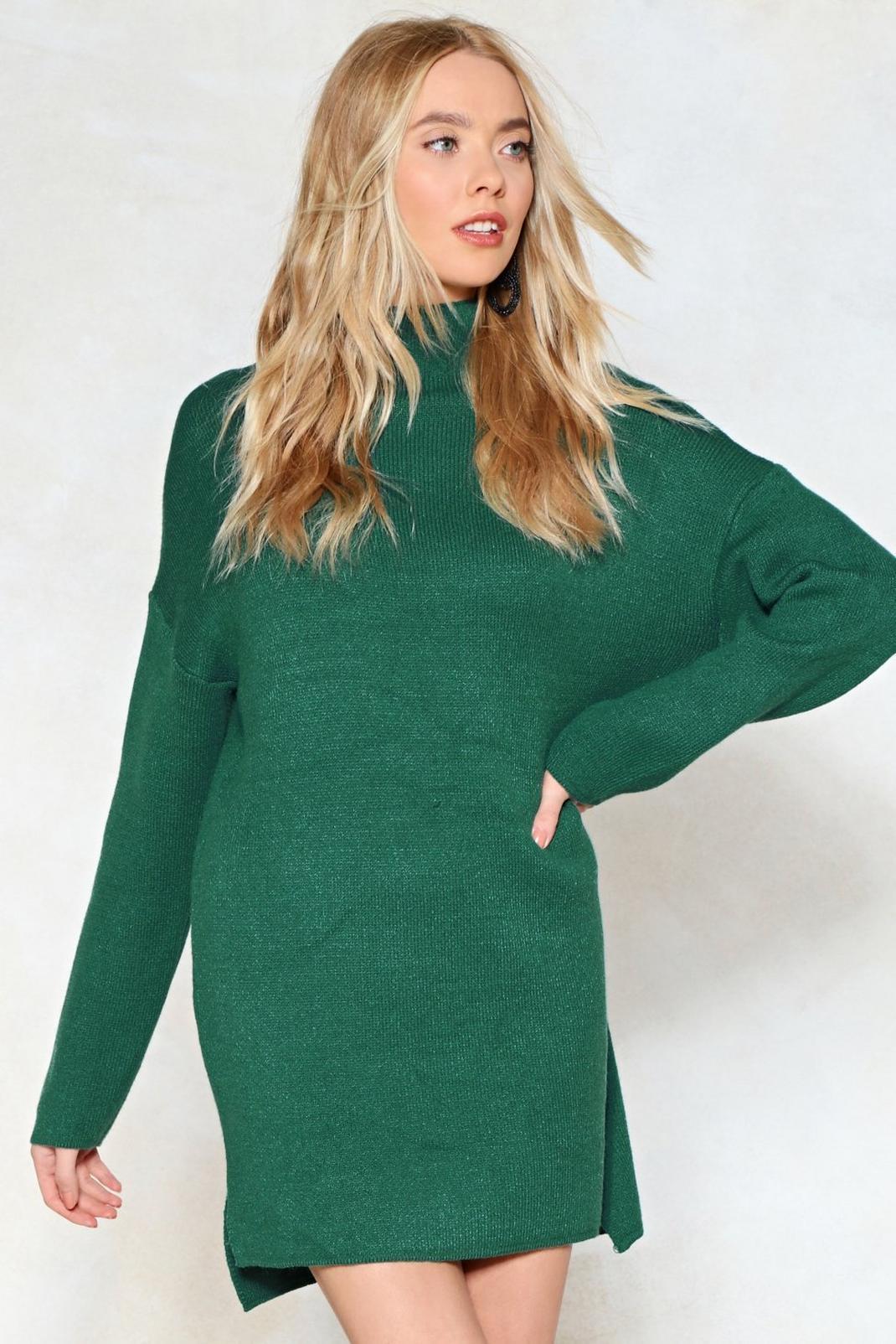 Just Chill Babe Sweater Dress image number 1