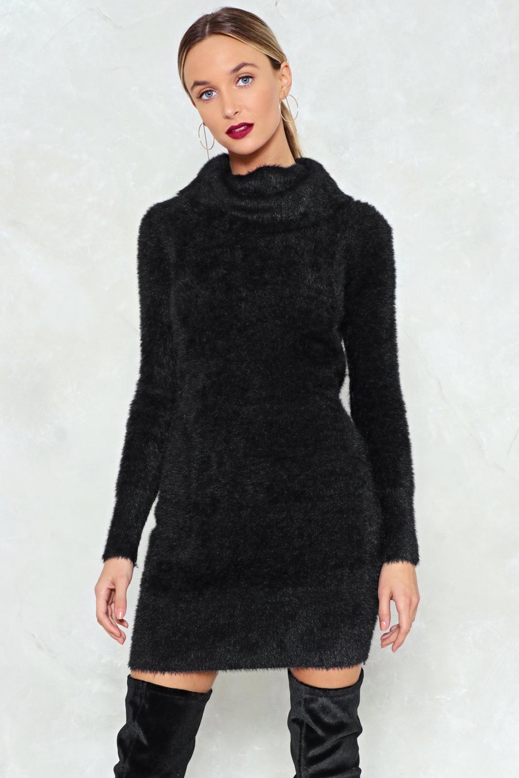 Knit's Your Move Sweater Dress image number 1