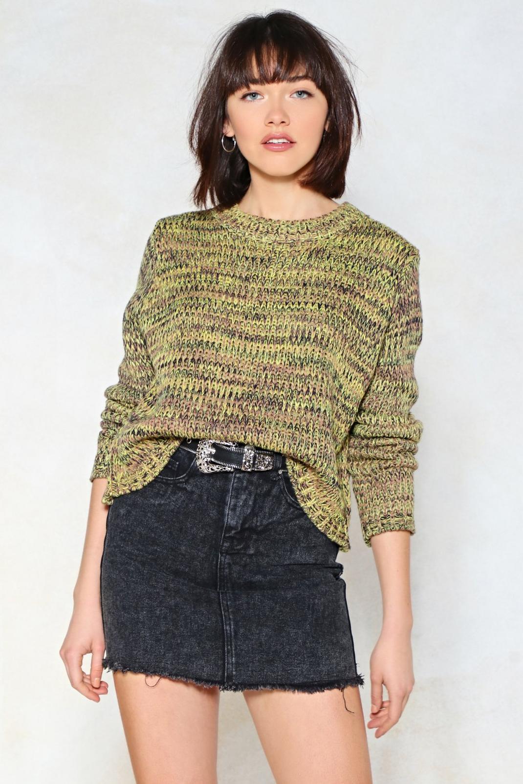 You'll Love Knit Relaxed Sweater image number 1