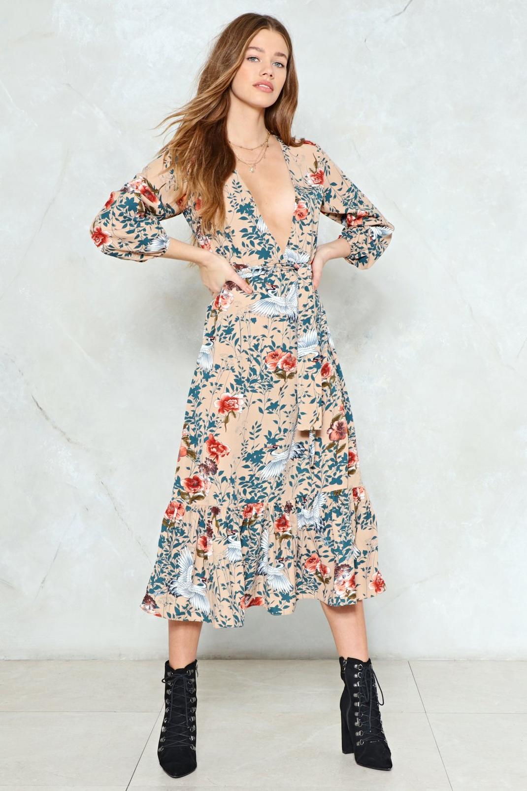 Hit the Floral Maxi Dress image number 1