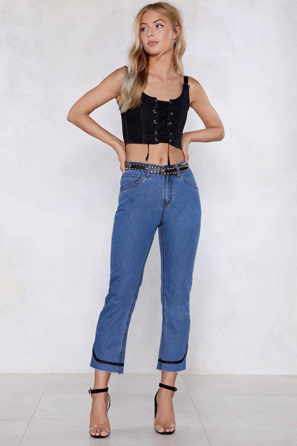 low rise jeans