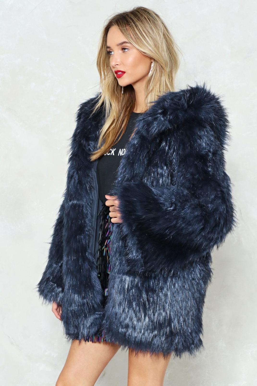 Just Fur You Faux Fur Coat | Nasty Gal