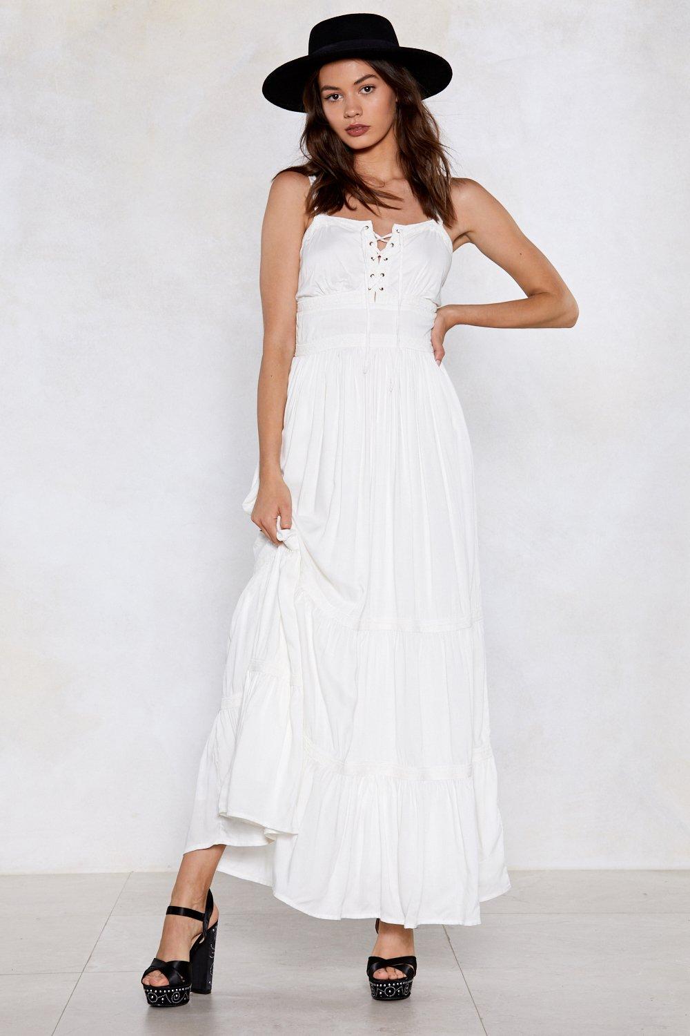 goddess maxi dress