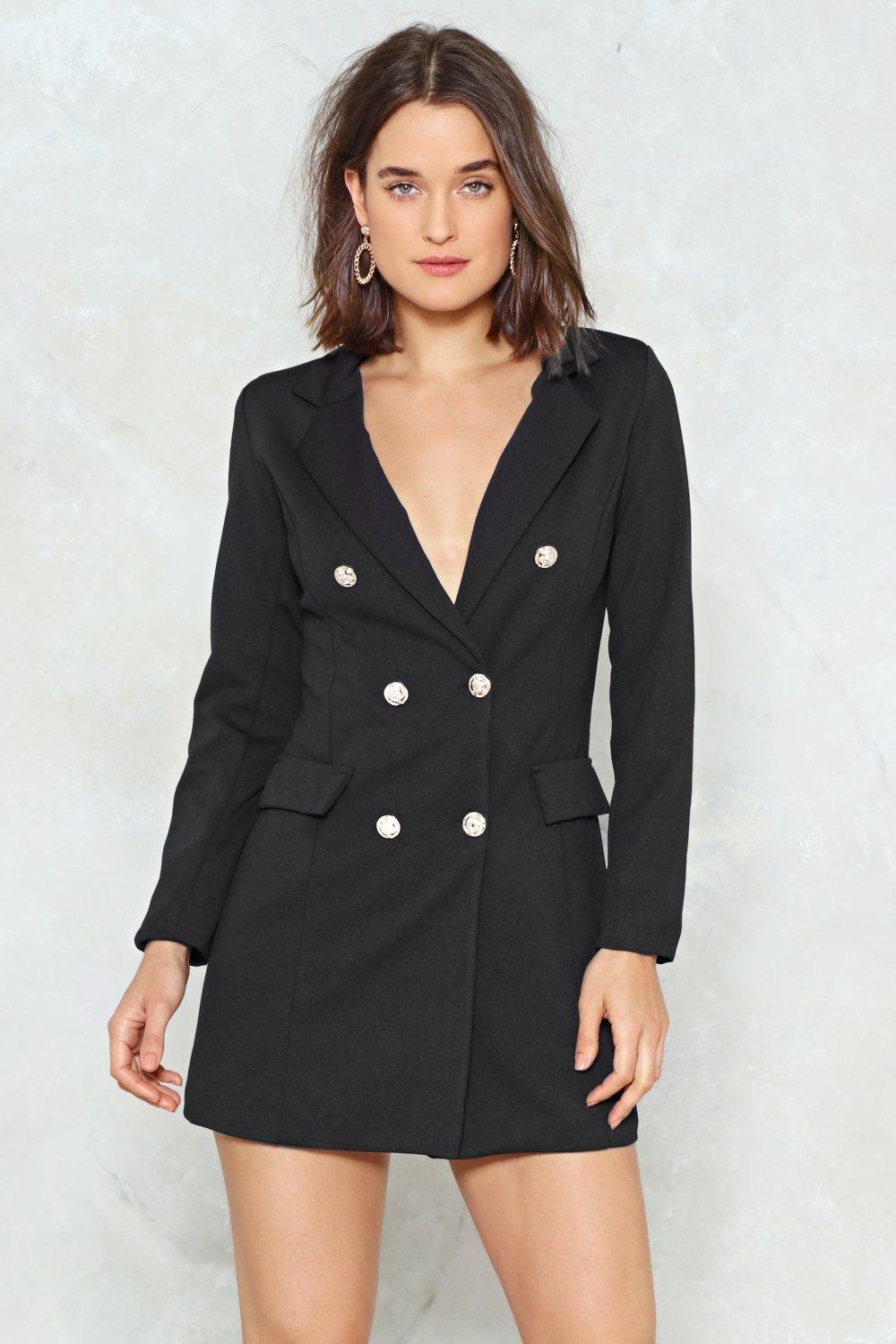 female blazer dress