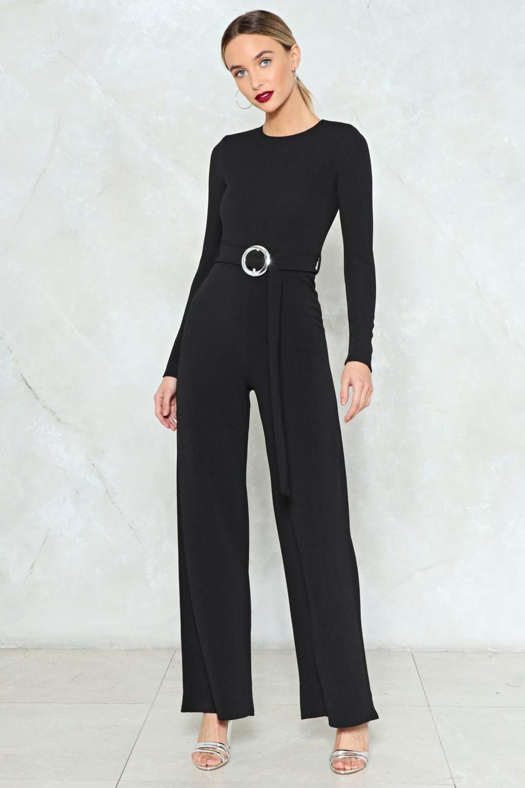Ring Into Play Wide-Leg Jumpsuit image number 1