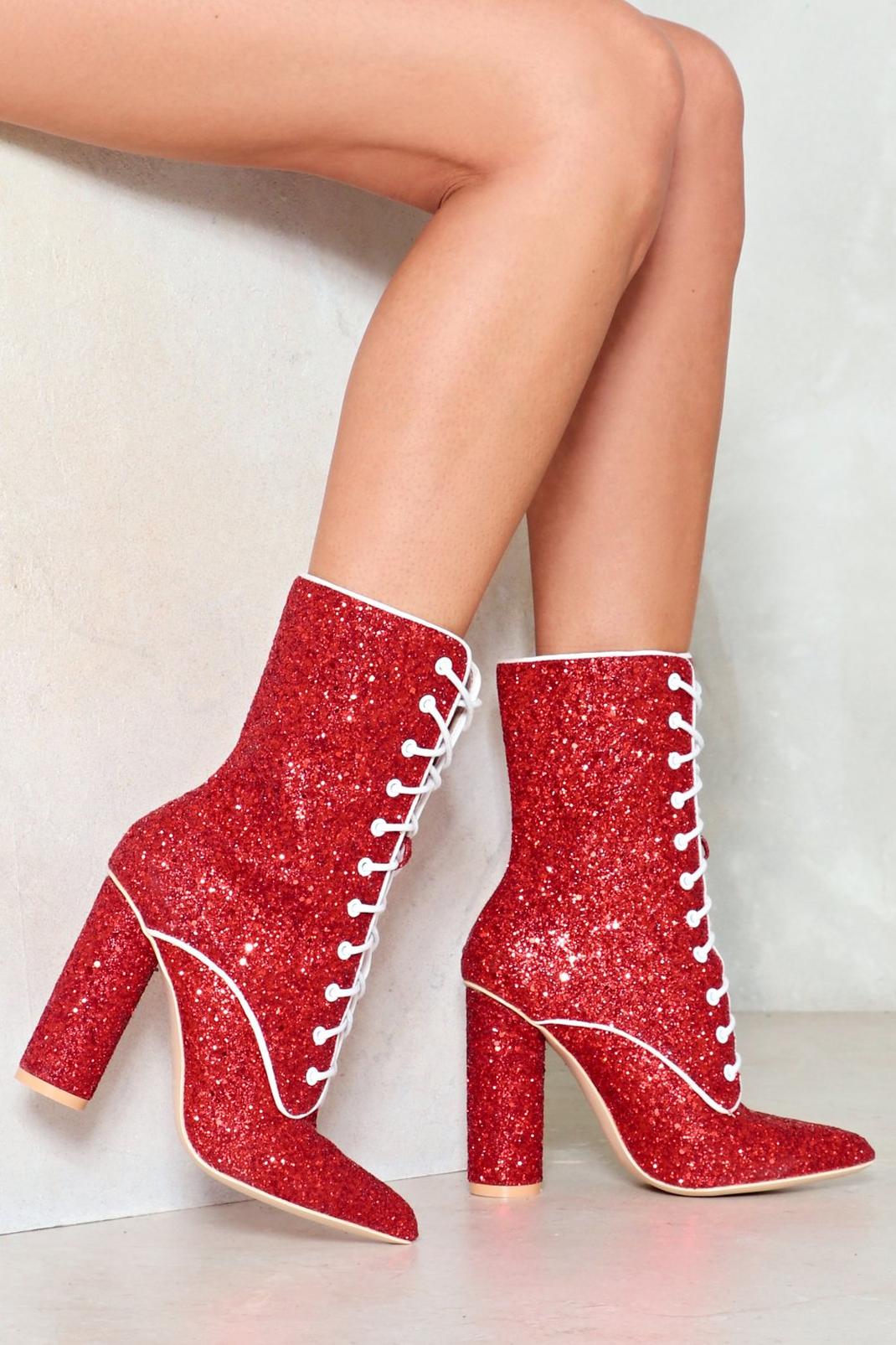 Brilliant Disguise Glitter Boot image number 1