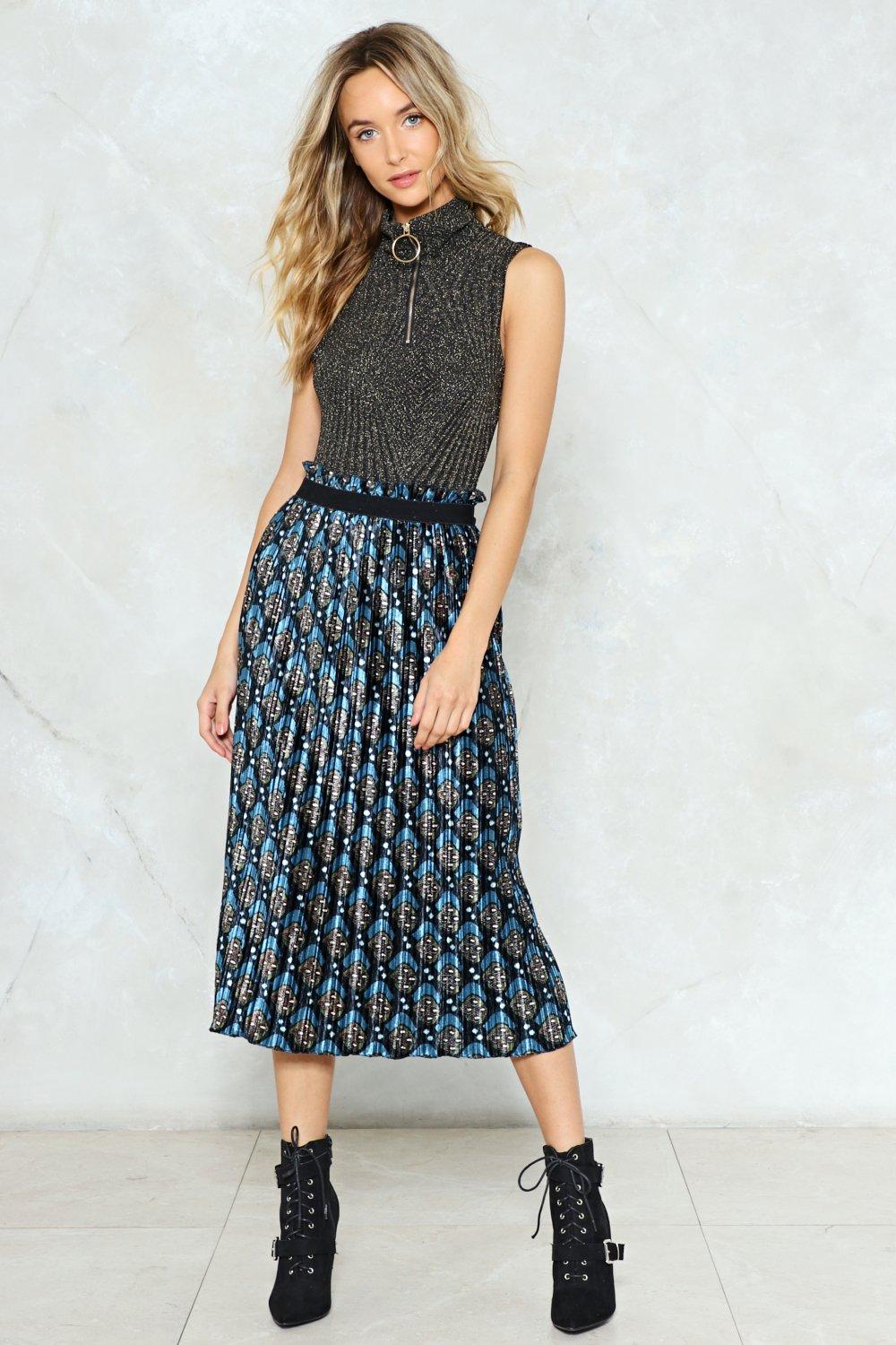 velvet midi skirt
