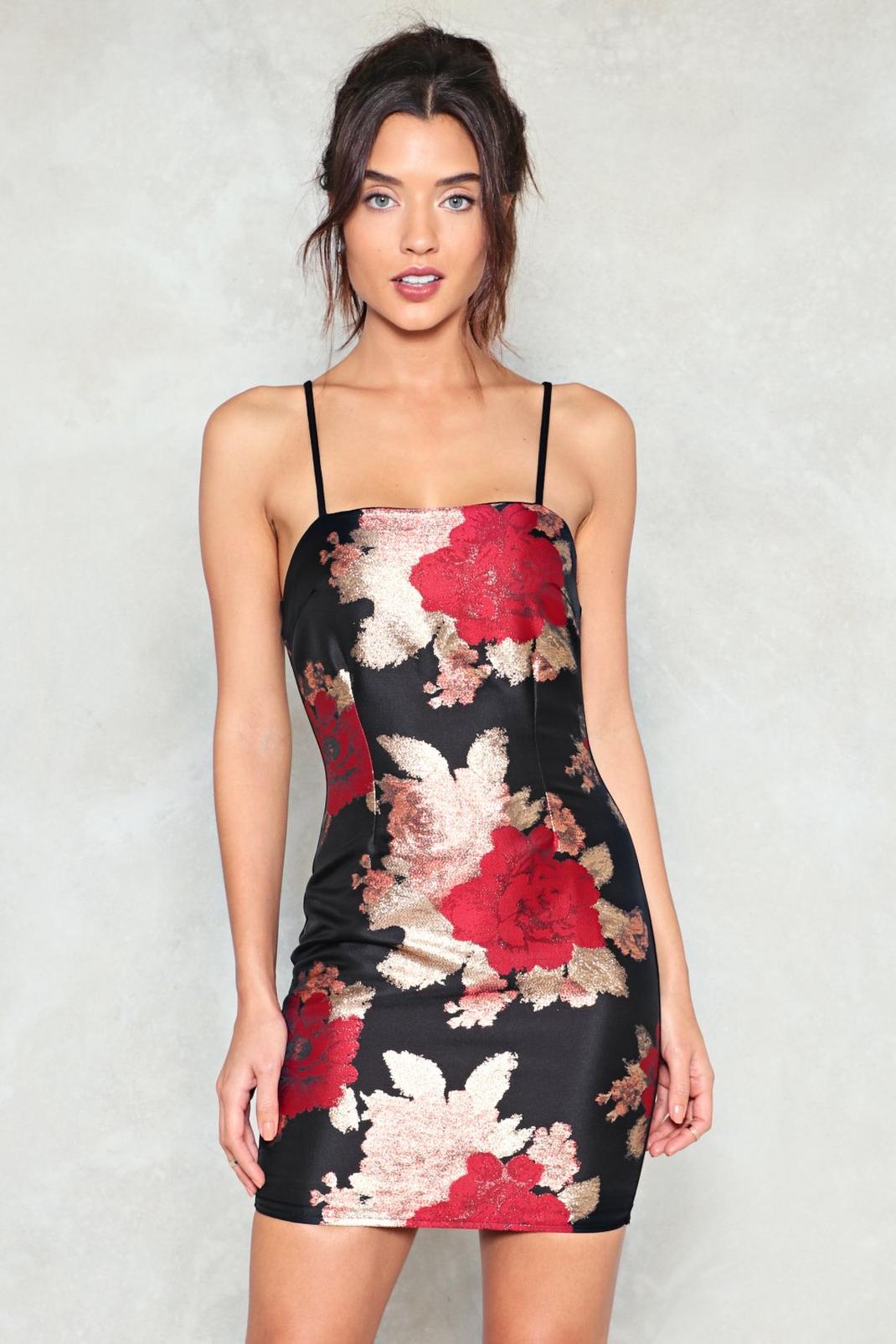 A Rose Between Two Thorns Mini Dress | Nasty Gal