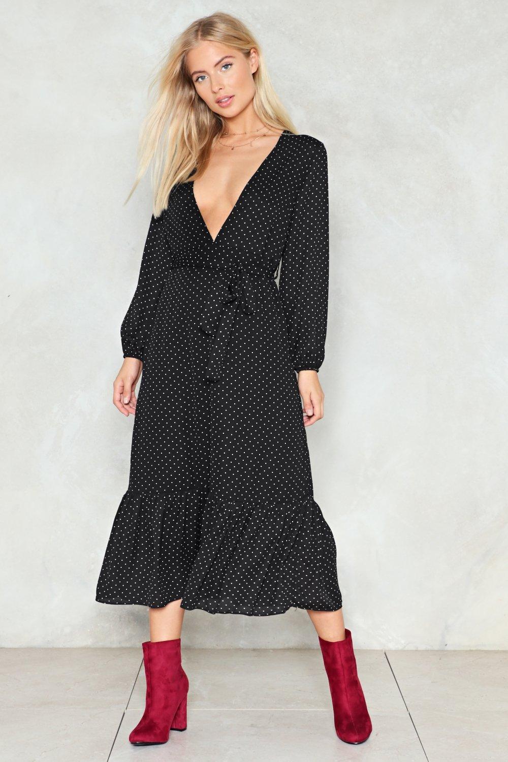 nasty gal midi dress