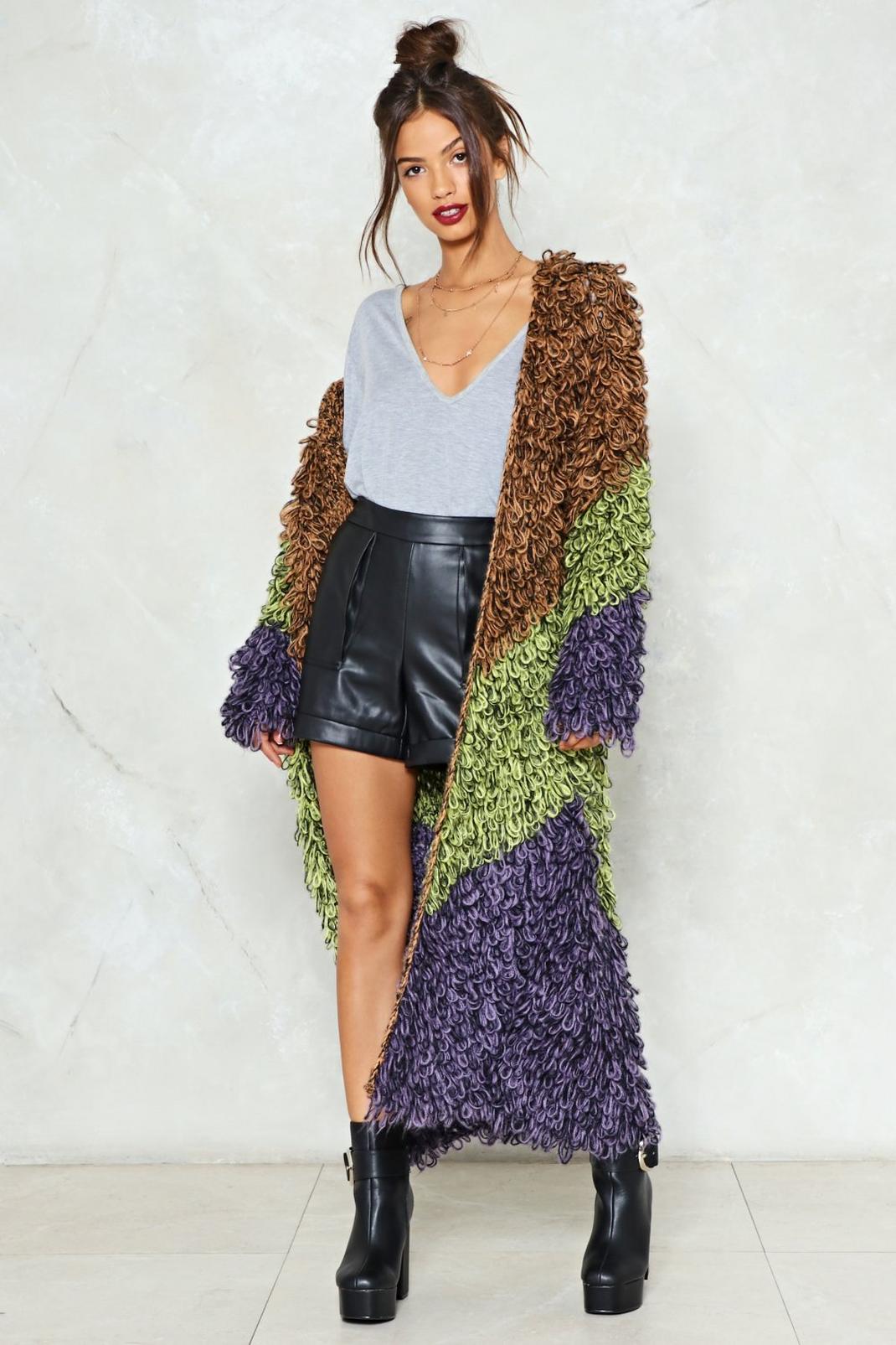 nasty gal cardigan set
