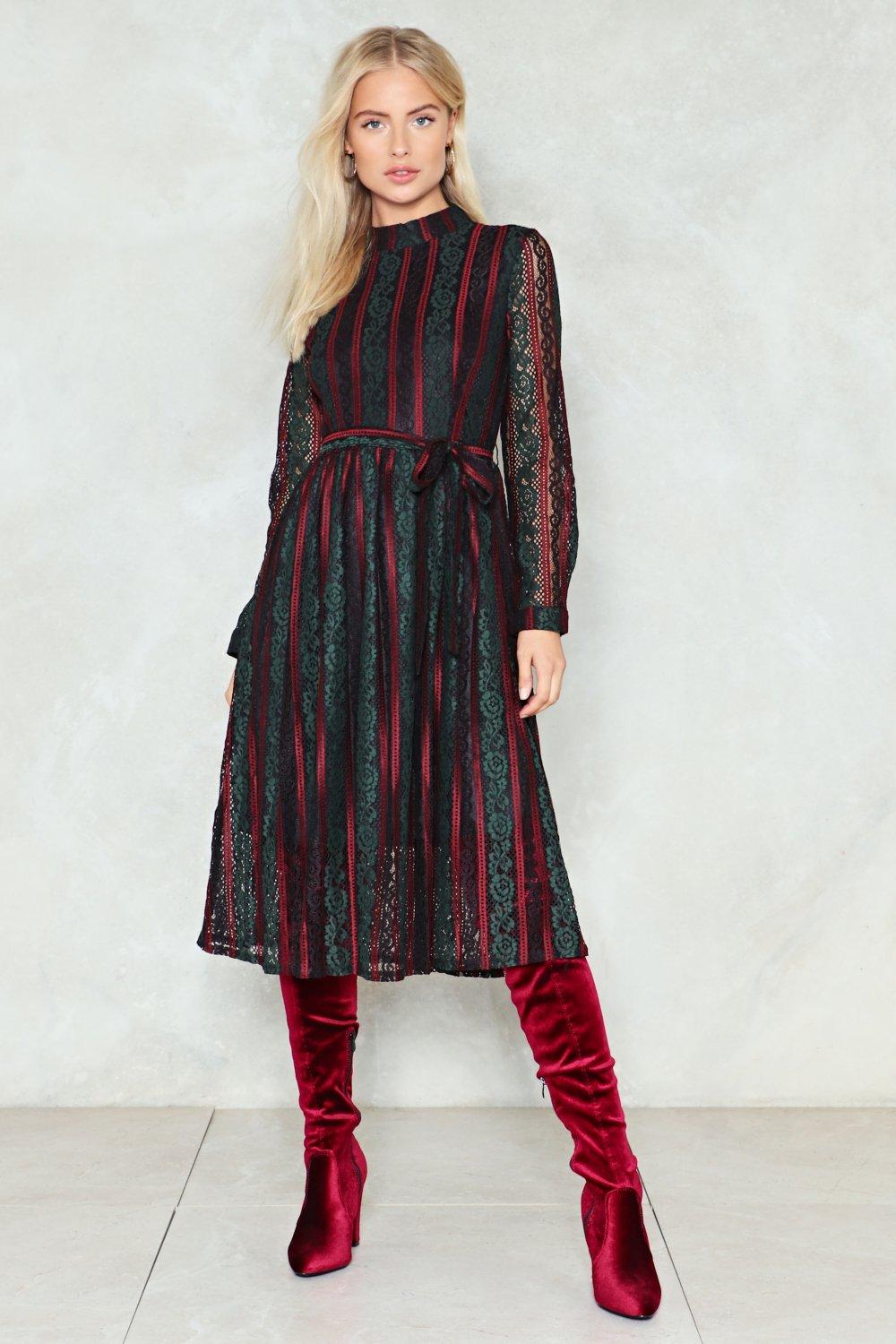 nasty gal midi dress