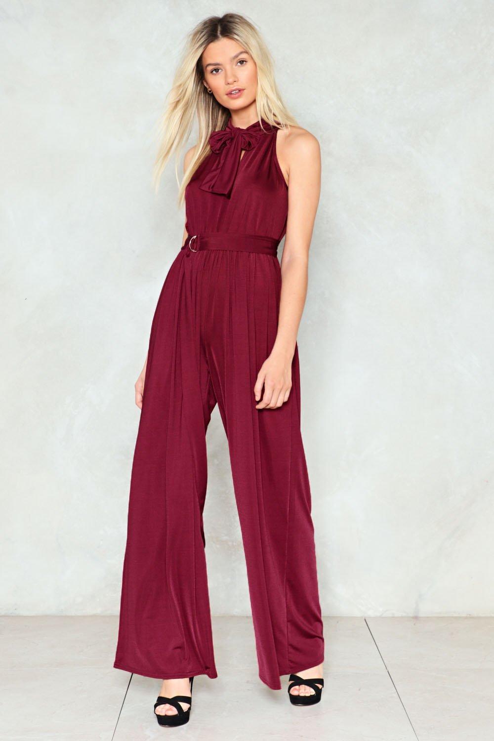 wide leg jumpsuit