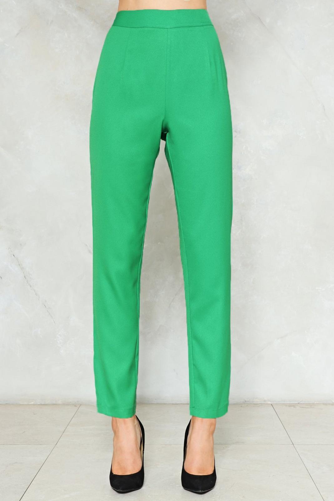 light green pants womens