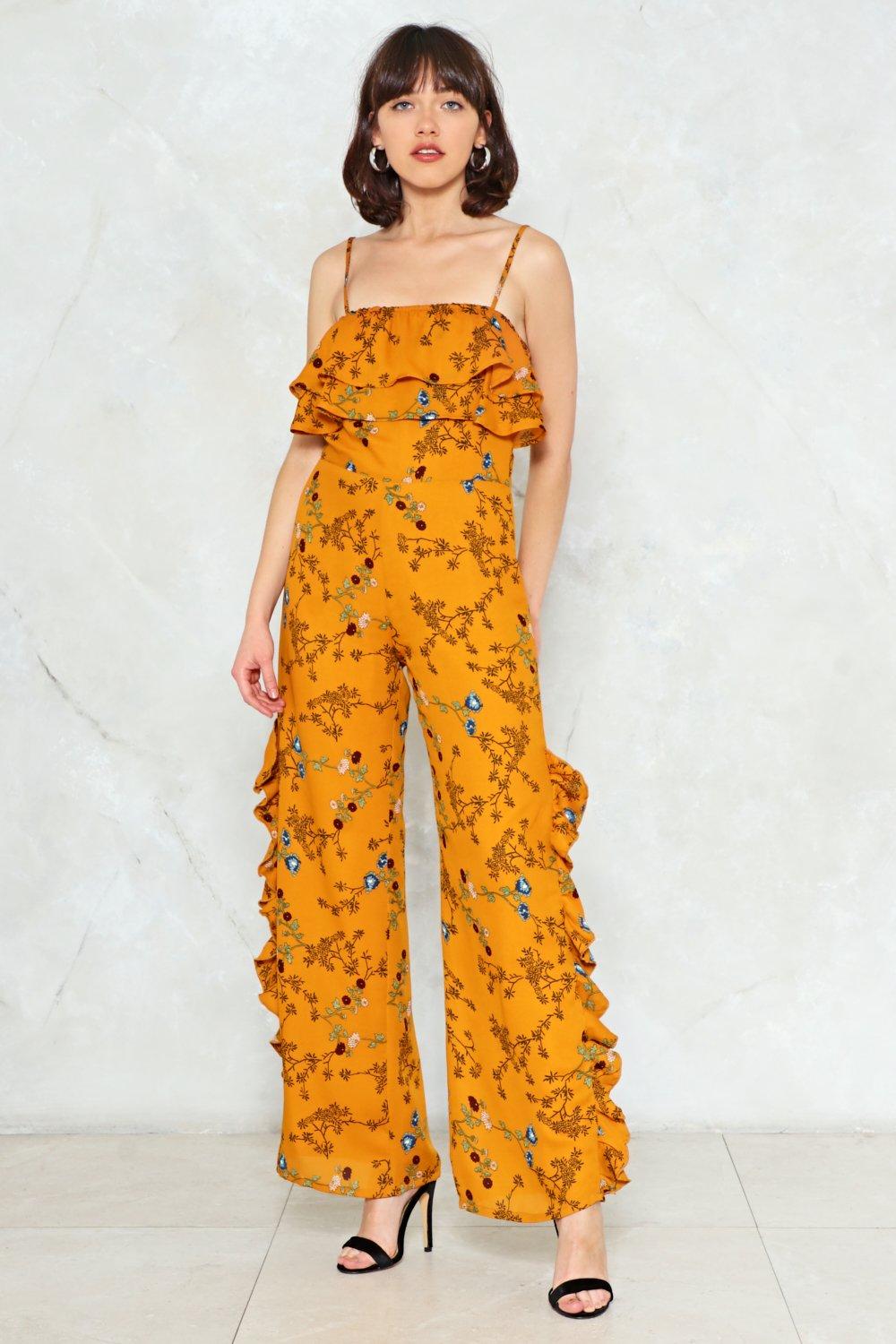 jumpsuit floral dress