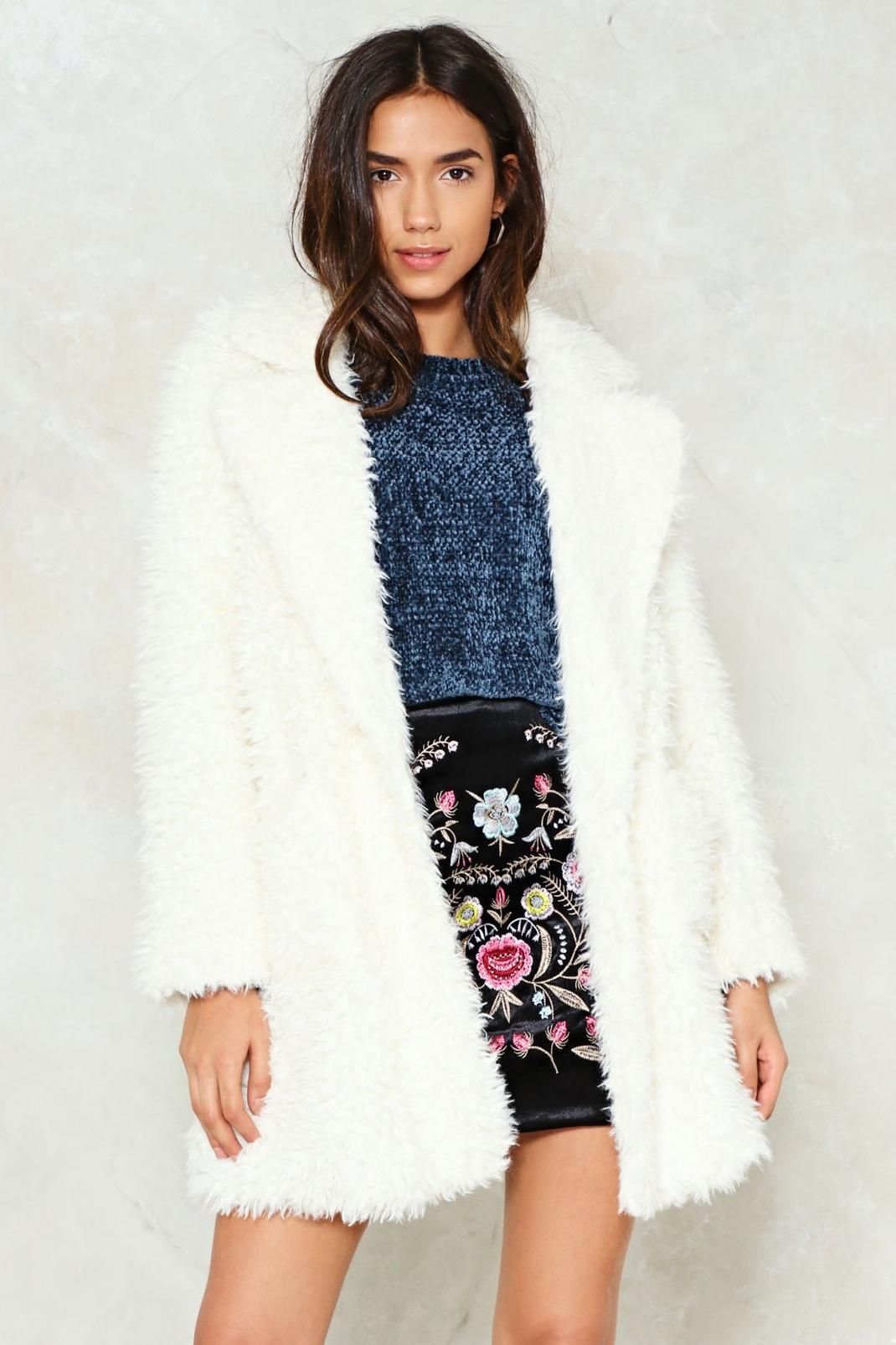 Chill Factor Faux Fur Coat image number 1