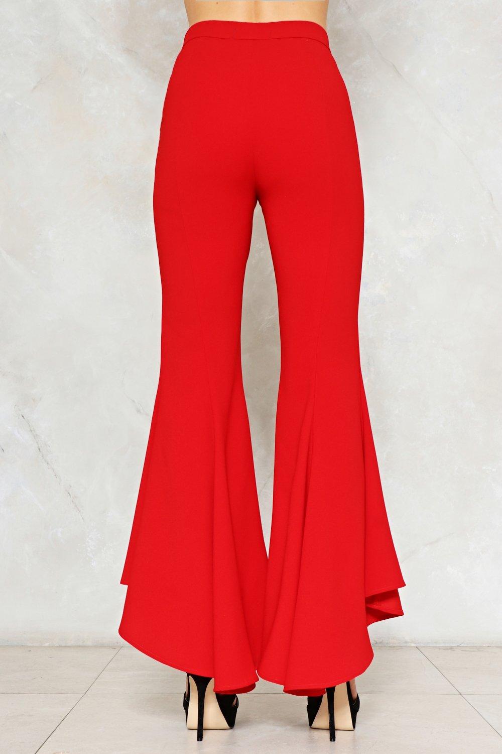 Flare With Me Ruffle Pants