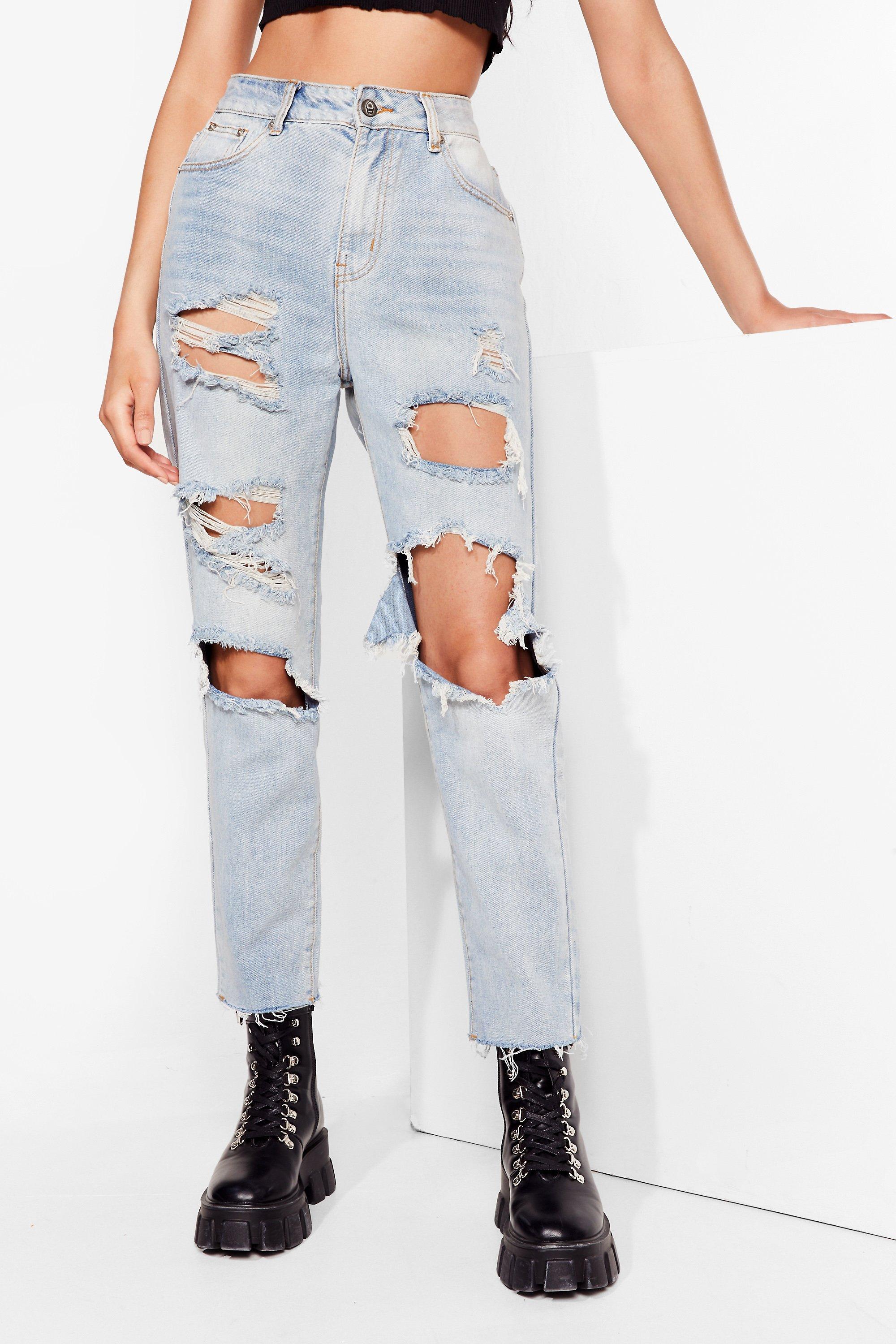 Nasty gal ripped store jeans