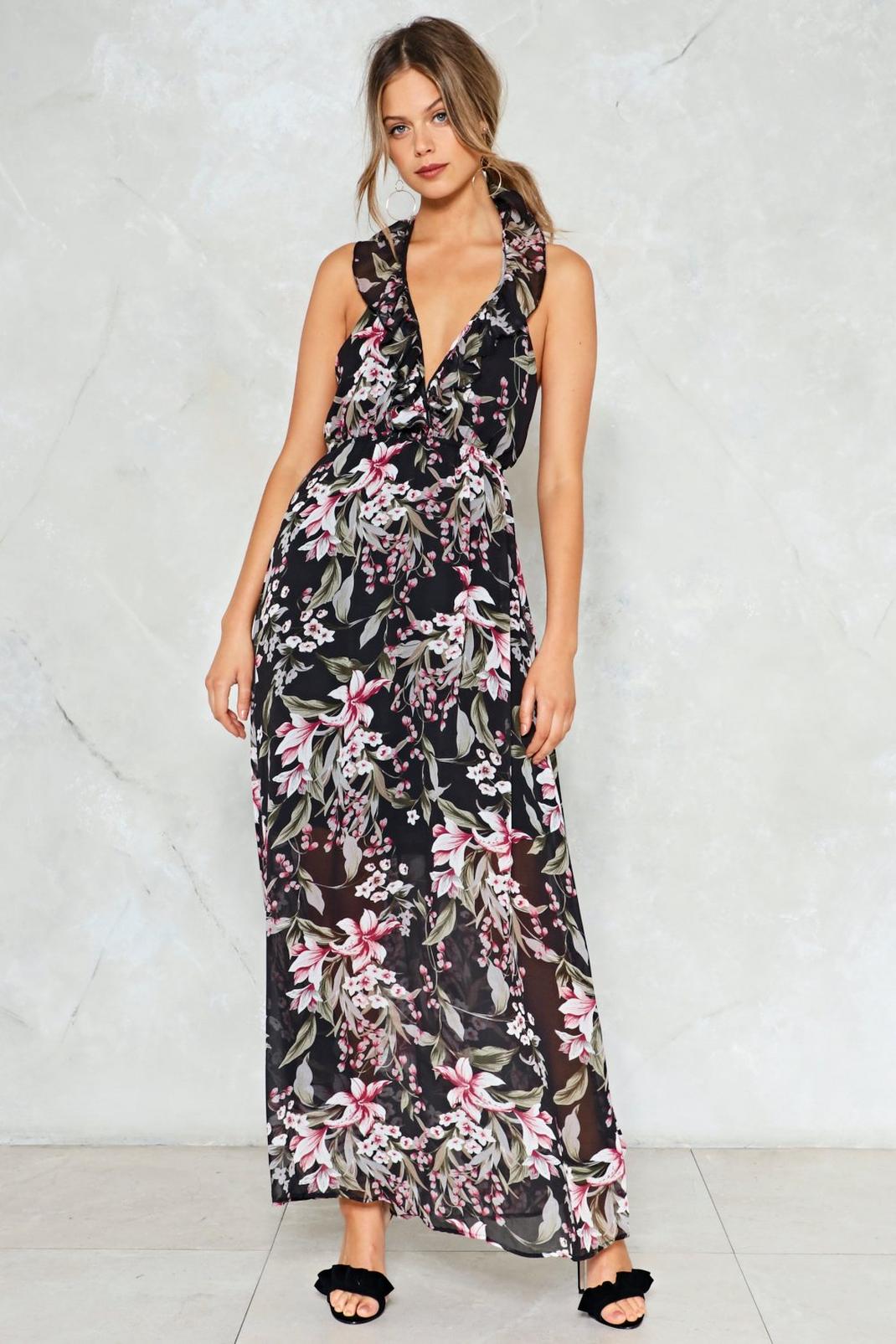 Flower Play Maxi Dress image number 1