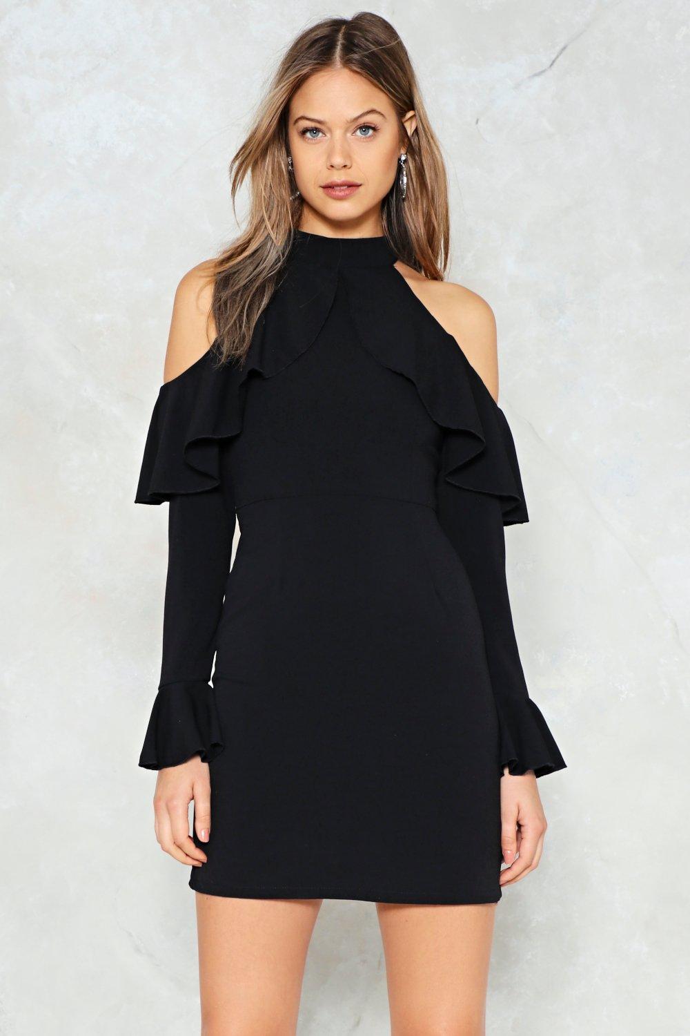 cheap cold shoulder dresses