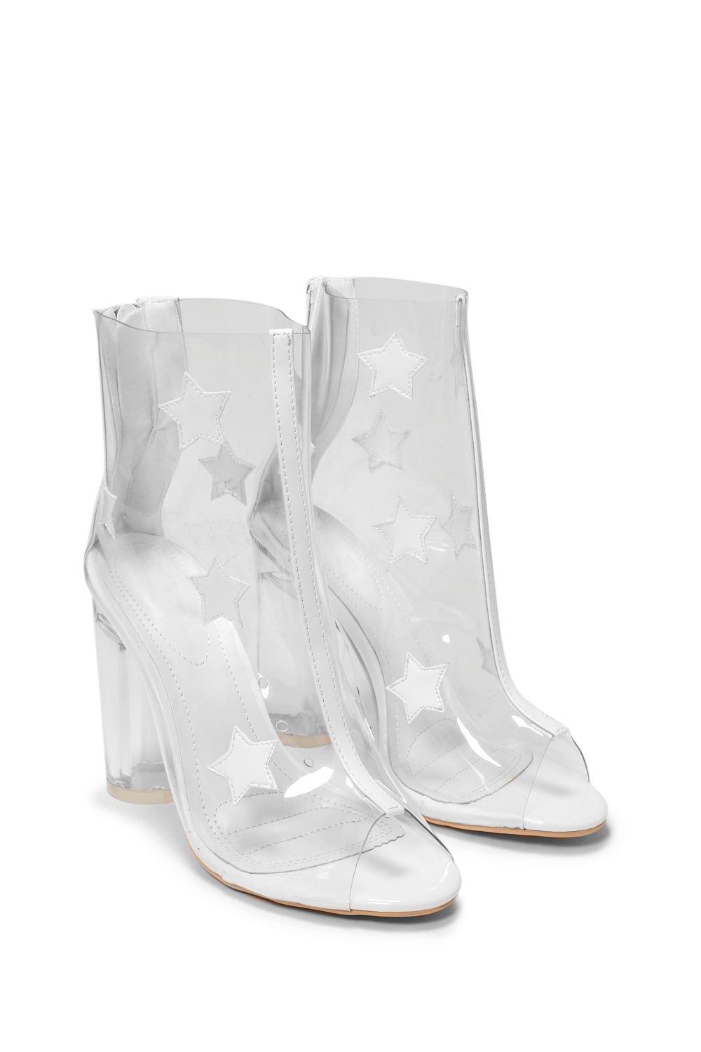 Clear bootie 2025