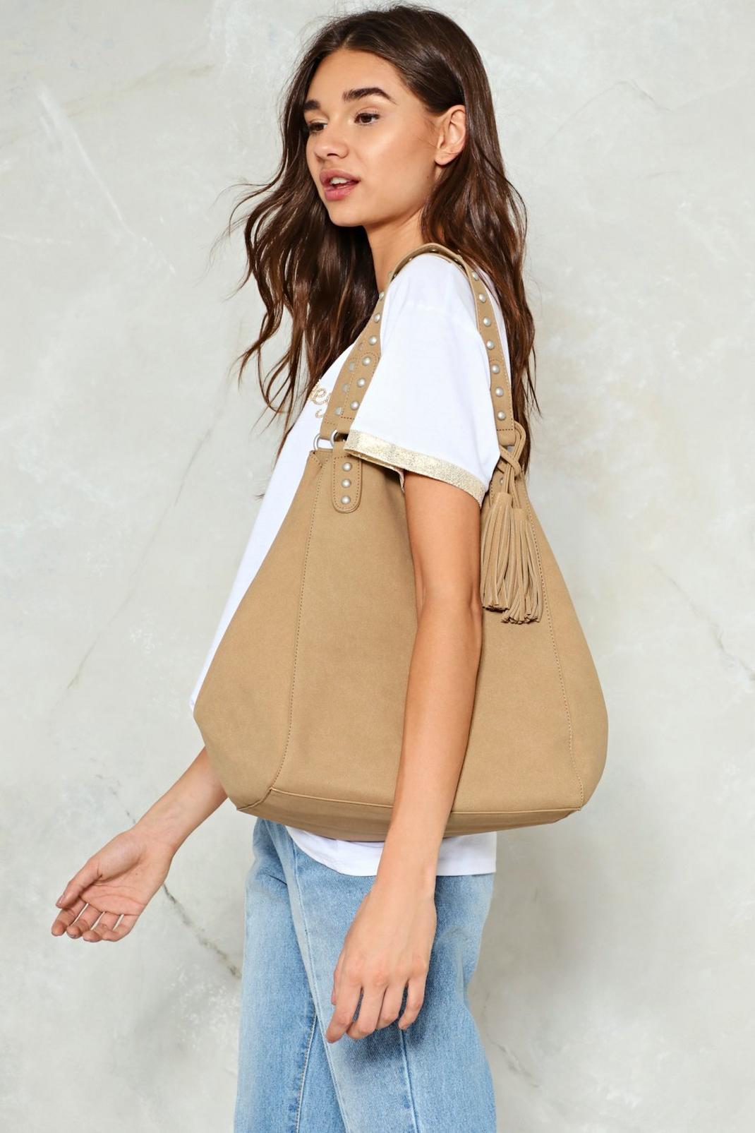 WANT Smooth Over Faux Leather Bag image number 1