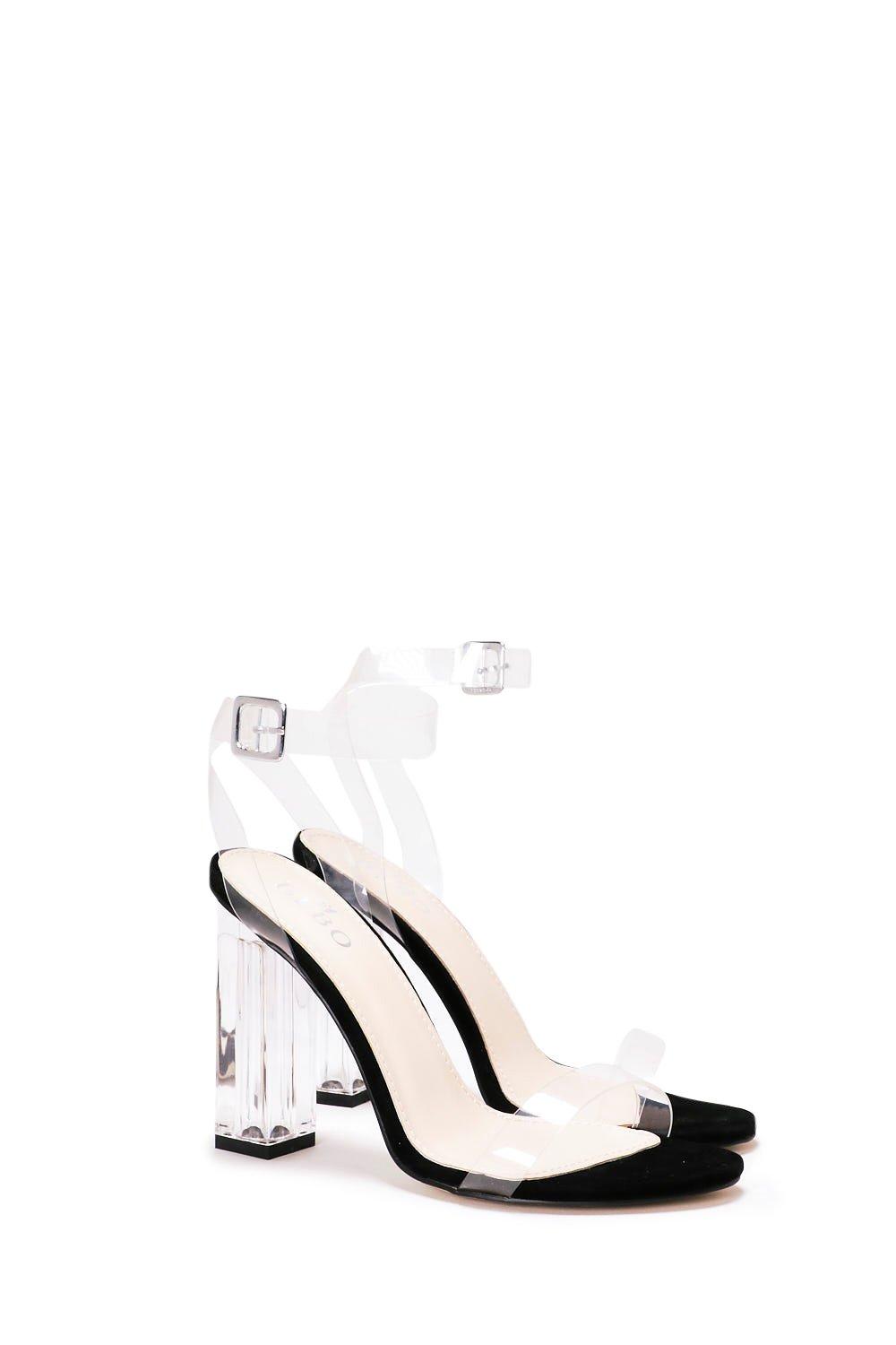 Nasty gal let's be best sale clear heel